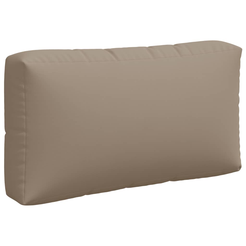 Perne de paleți, 3 buc., gri taupe, material textil GartenMobel Dekor