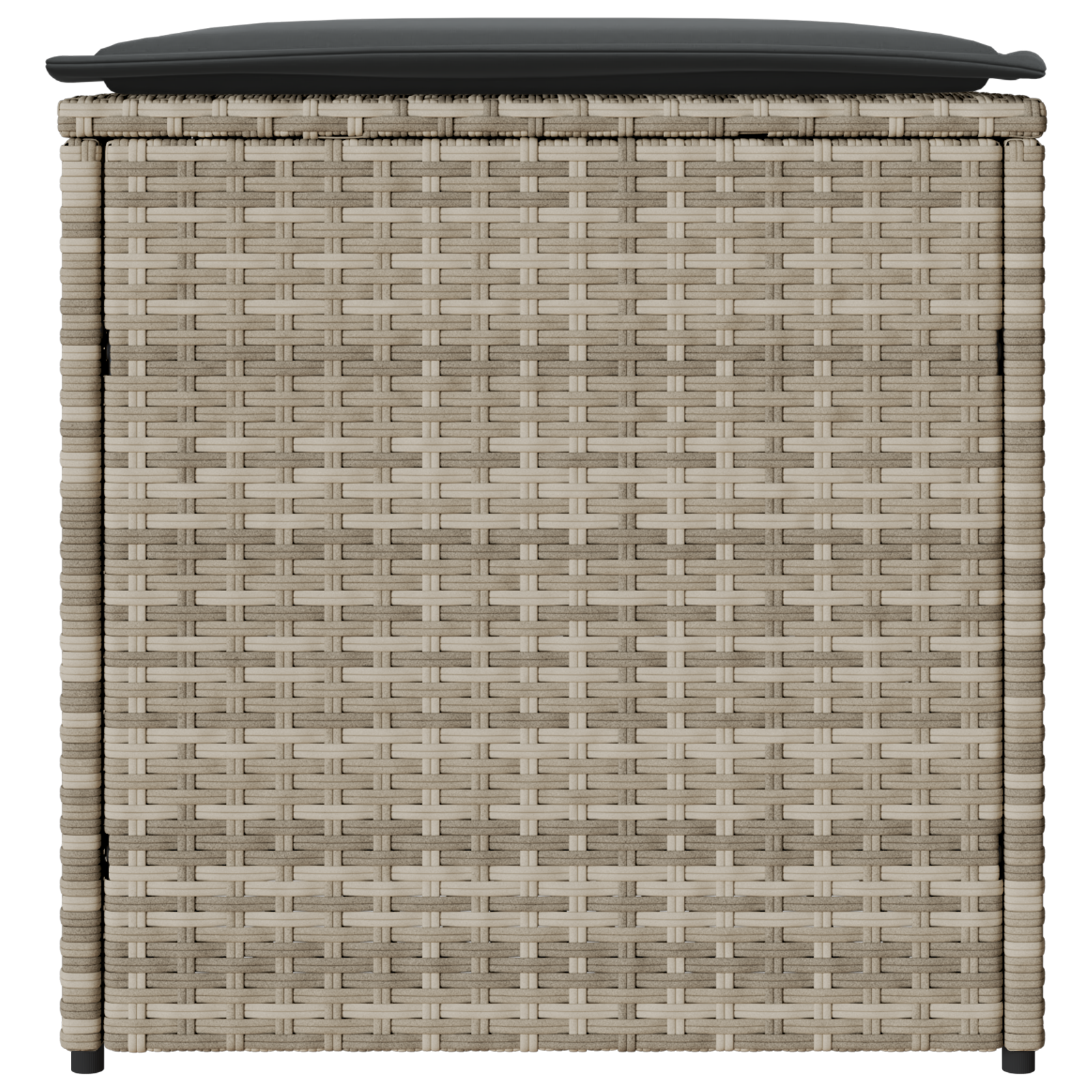 Cutie de Stocare pentru Exterior Gri deschis și gri închis GartenMobel Dekor