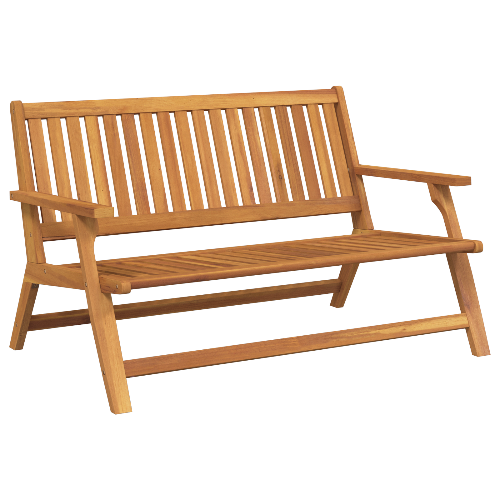 Bancă de grădină 122.5x77x74 cm Lemn masiv de acacia GartenMobel Dekor