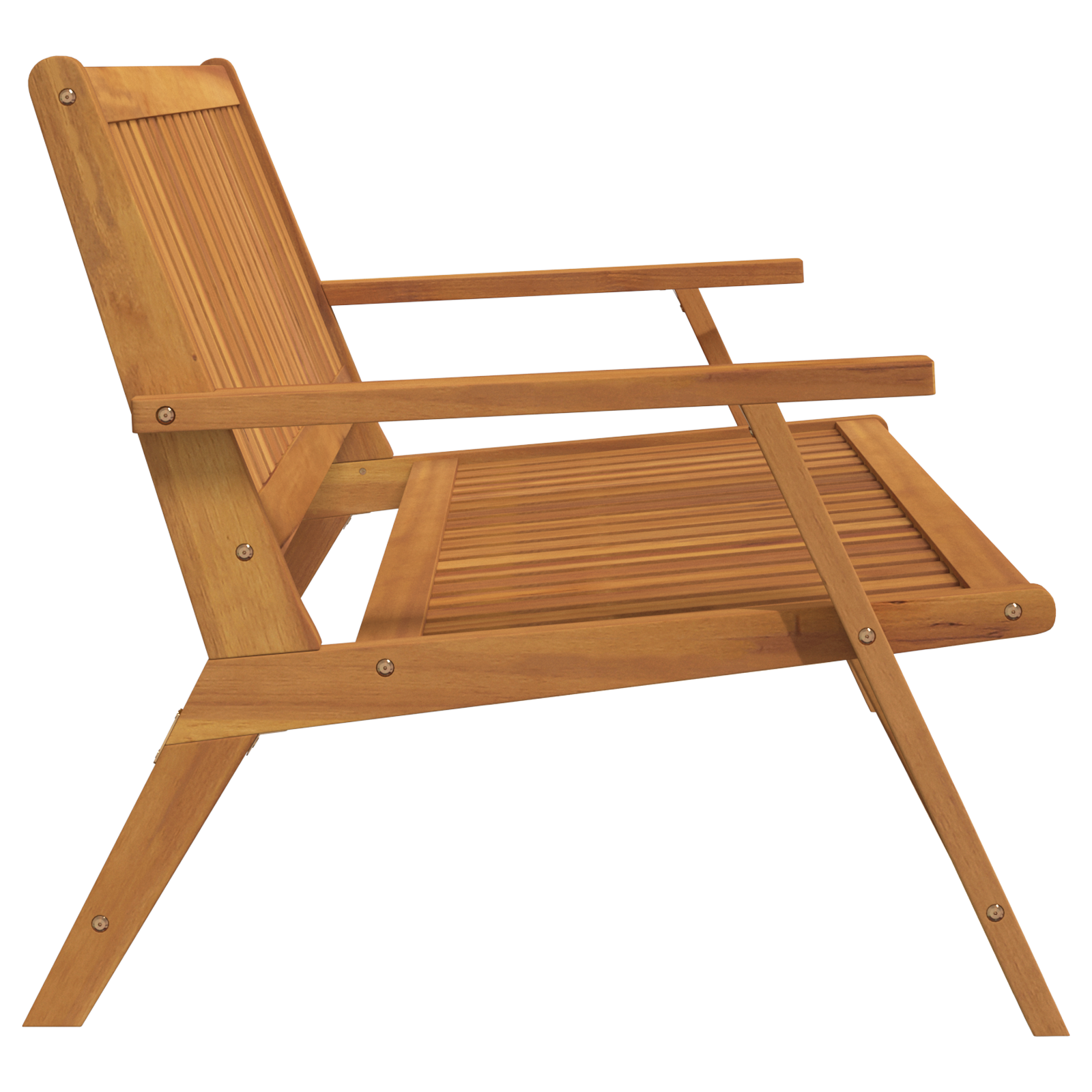 Bancă de grădină 122.5x77x74 cm Lemn masiv de acacia GartenMobel Dekor