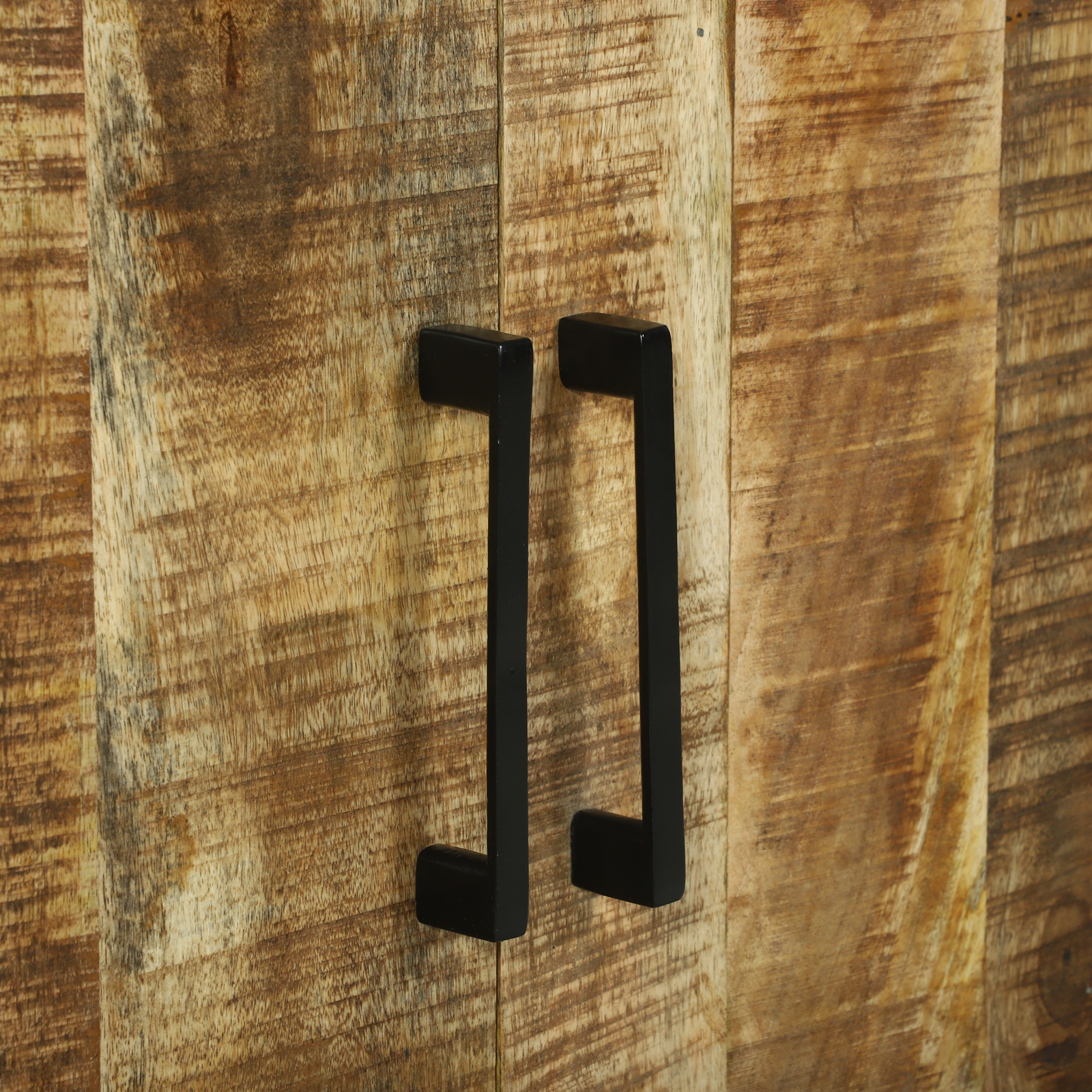 Bufet 70 x 35 x 70 cm din lemn masiv brut de mango GartenMobel Dekor