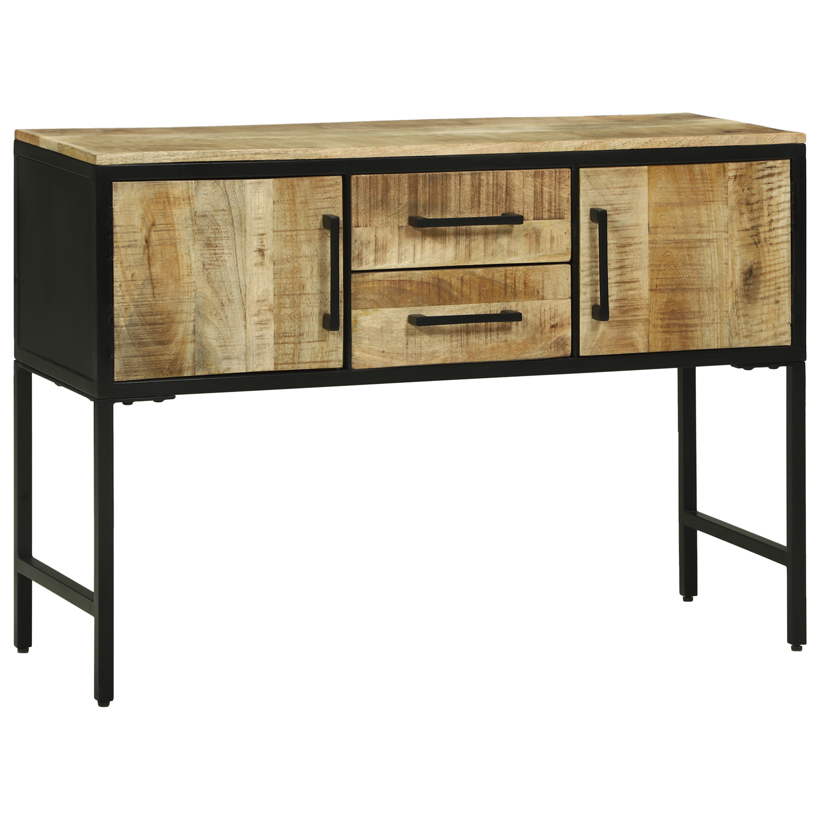 Dulap, 100x35x70 cm, lemn masiv mango brut GartenMobel Dekor
