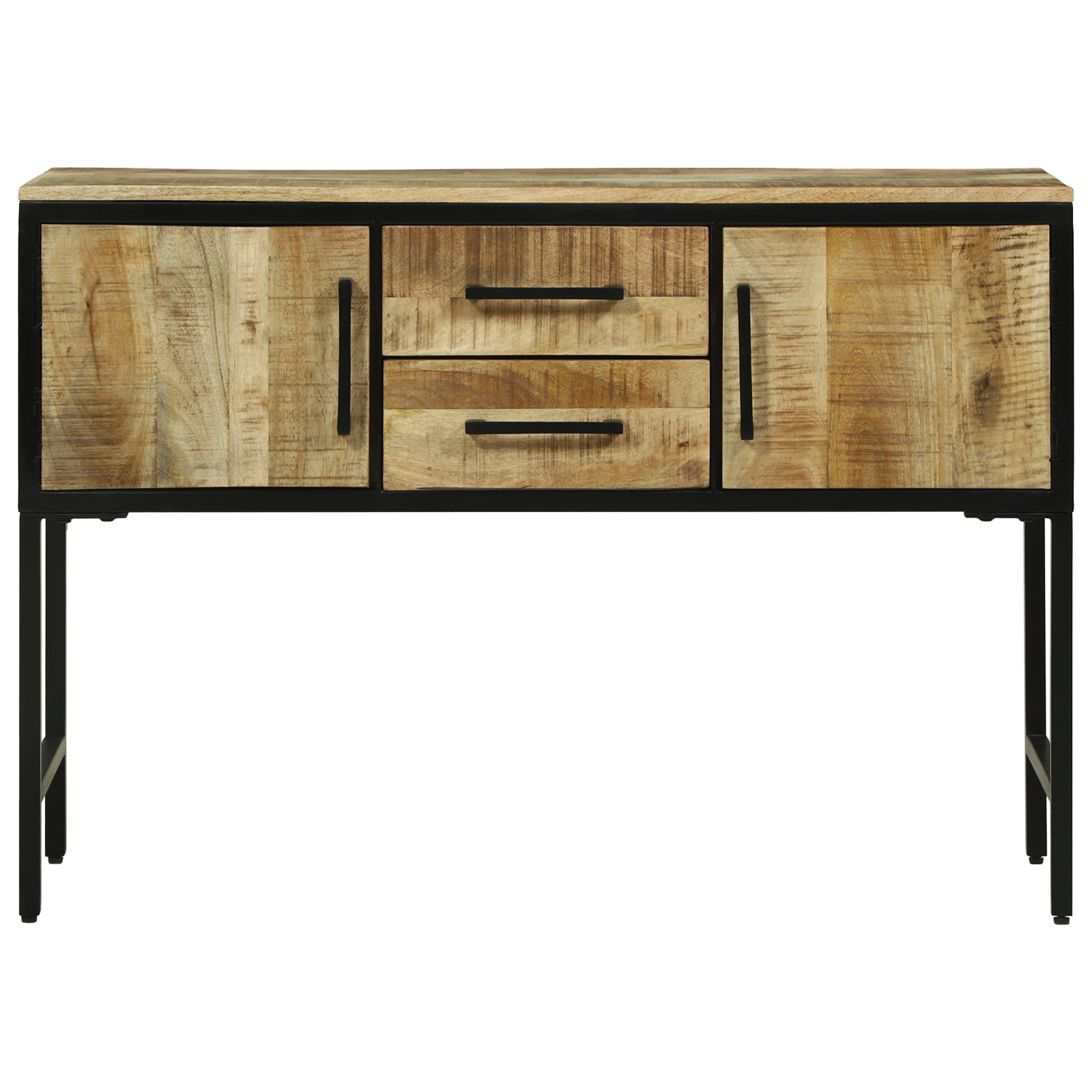 Dulap, 100x35x70 cm, lemn masiv mango brut GartenMobel Dekor