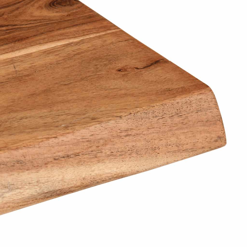 Rafturi de perete 2 buc 60x20x3,5 cm Lemn masiv de salcâm GartenMobel Dekor