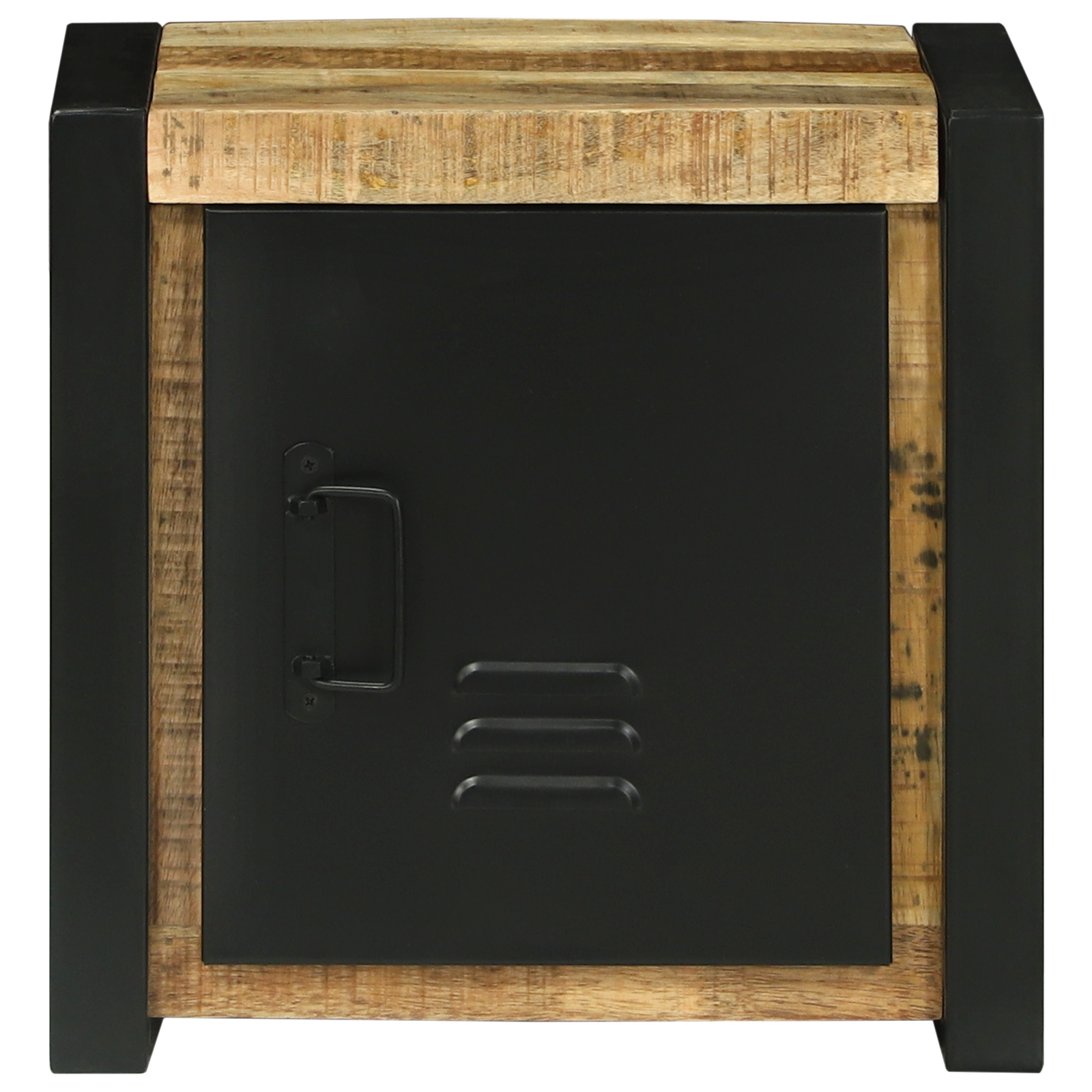 Cabinet de perete pentru baie 40x30x40 cm Lemn solid Mango brut GartenMobel Dekor