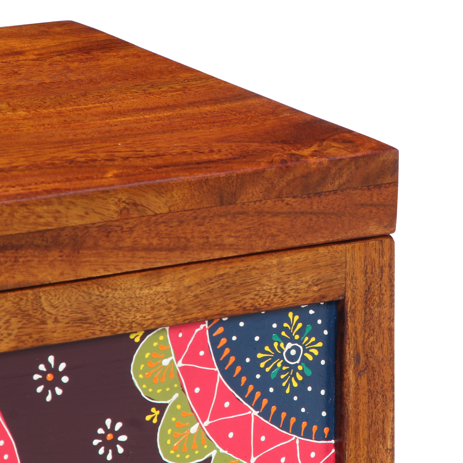 Cutie de depozitare Maro Deschis 50x30x40 cm Lemn masiv de Acacia GartenMobel Dekor