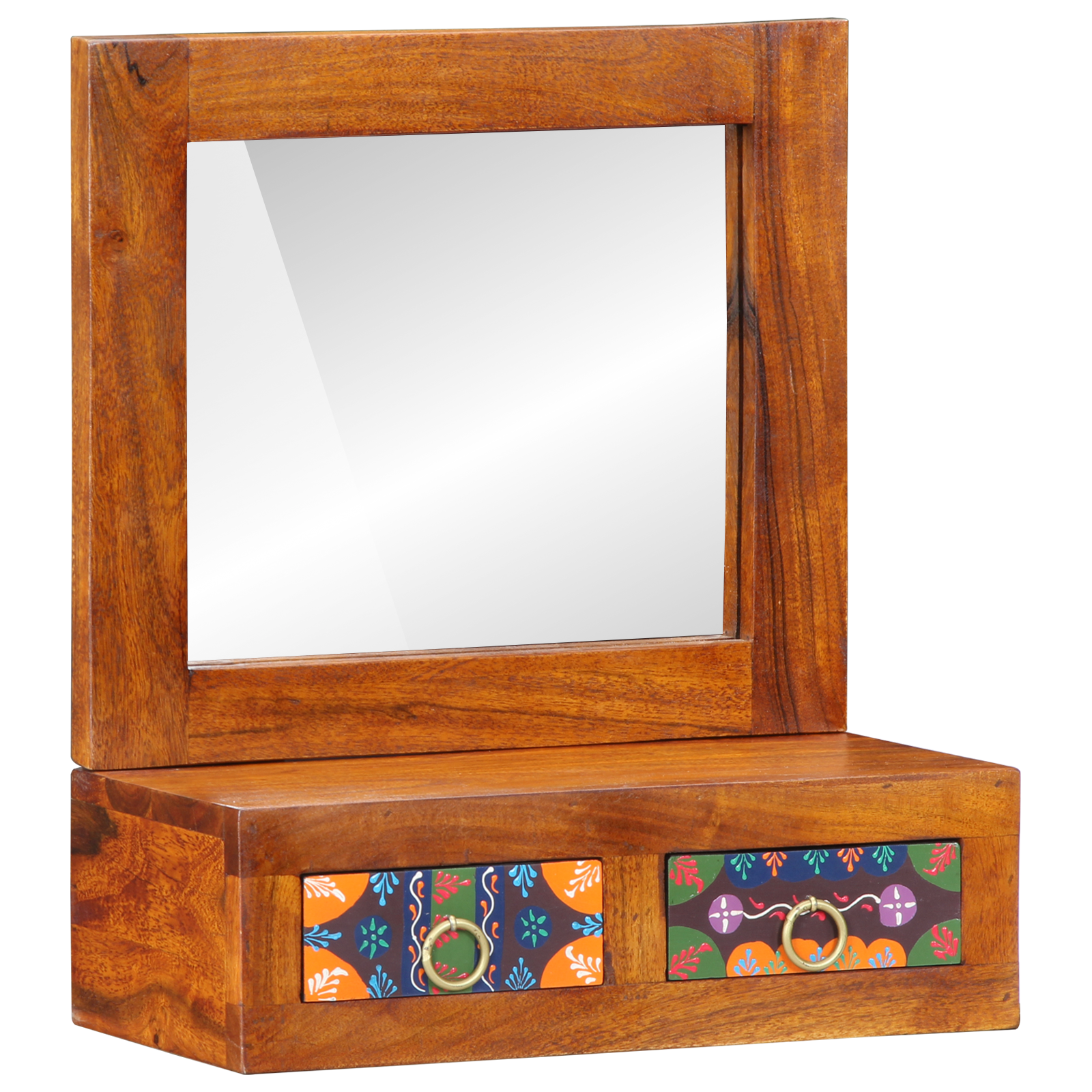 Dulap de Perete 40x20x50 cm Lemn Masiv Acacia GartenMobel Dekor