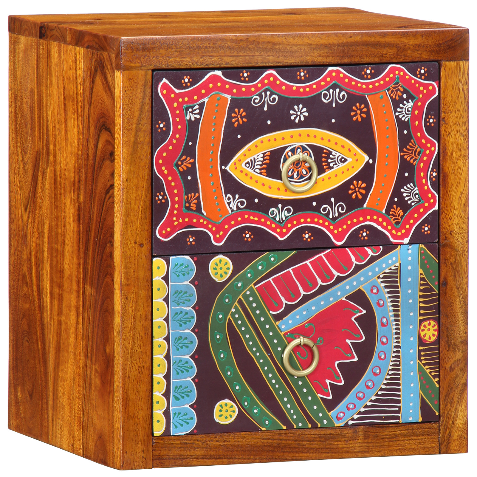 Noptieră 35x30x40 cm Lemn masiv de acacia GartenMobel Dekor