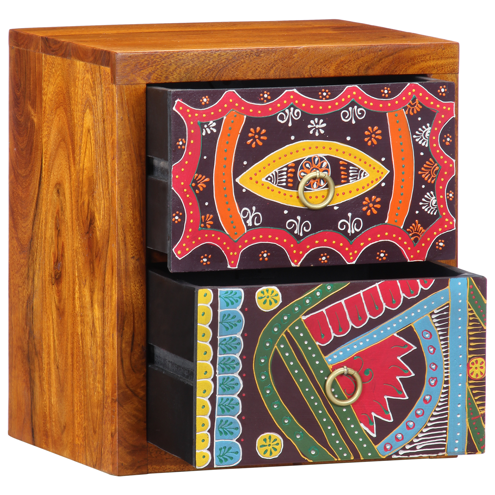 Noptieră 35x30x40 cm Lemn masiv de acacia GartenMobel Dekor