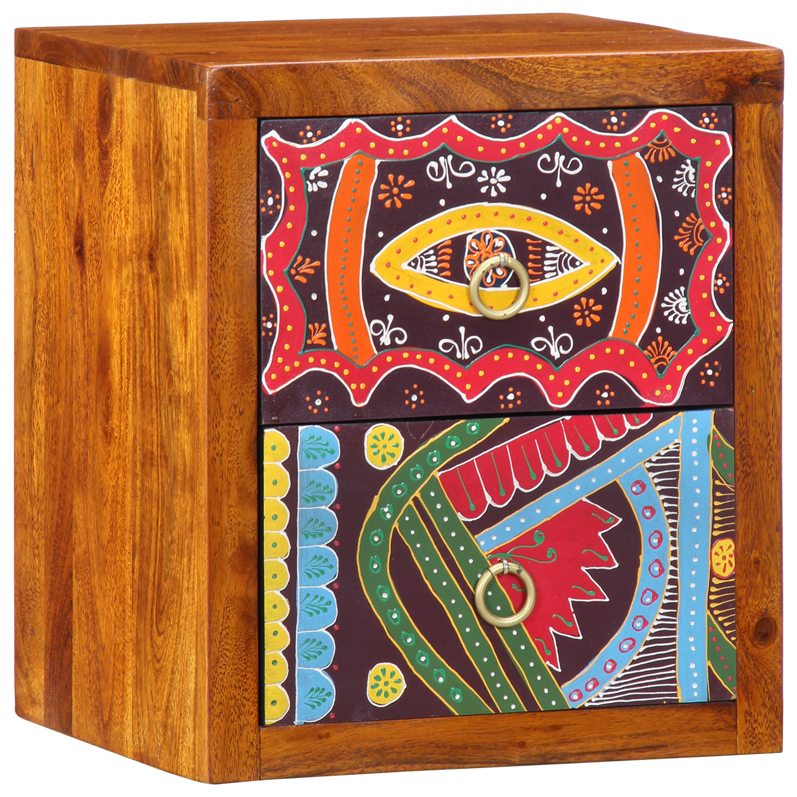 Noptieră 35x30x40 cm Lemn masiv de acacia GartenMobel Dekor