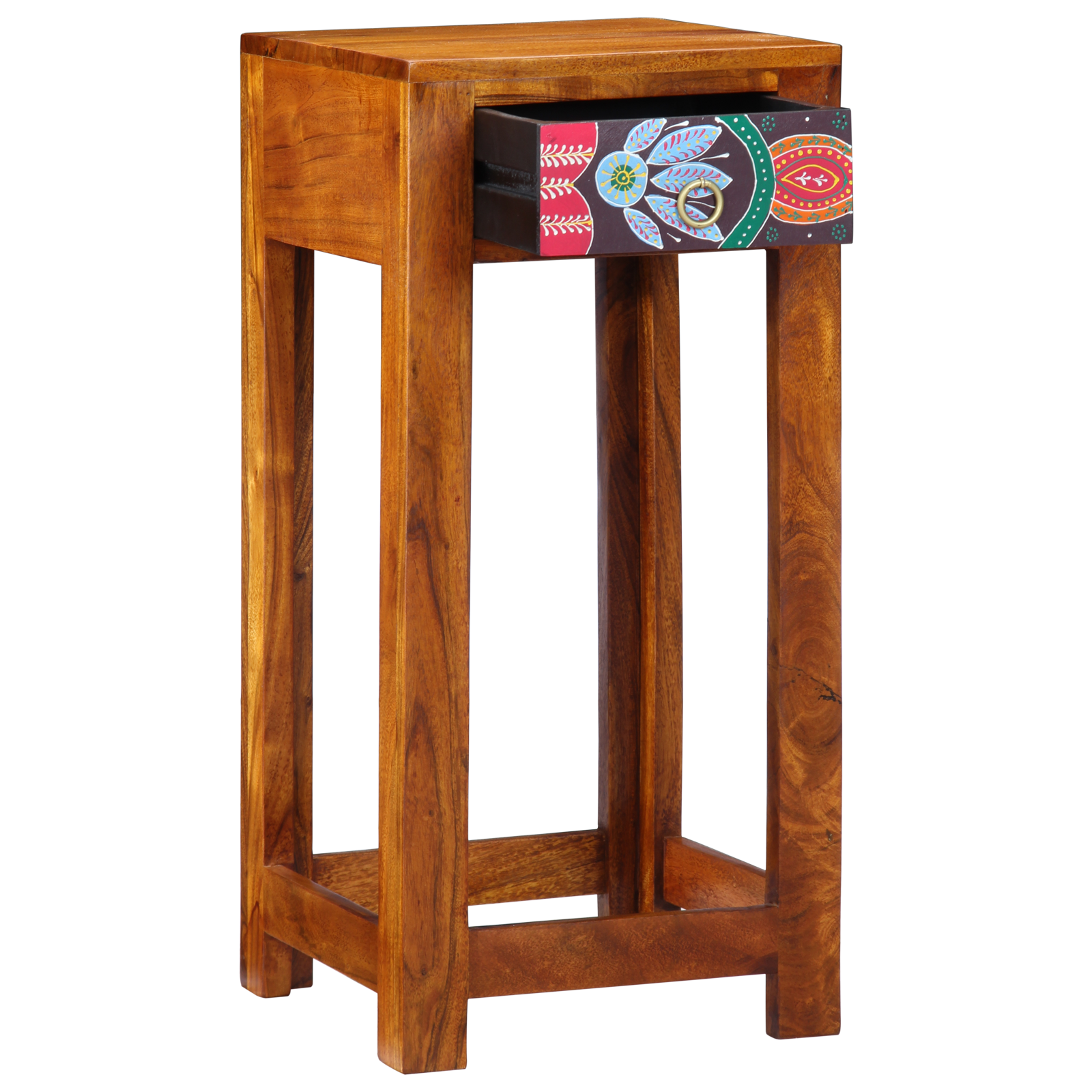 Suport pentru telefon 35x35x75 cm Lemn masiv de acacia GartenMobel Dekor