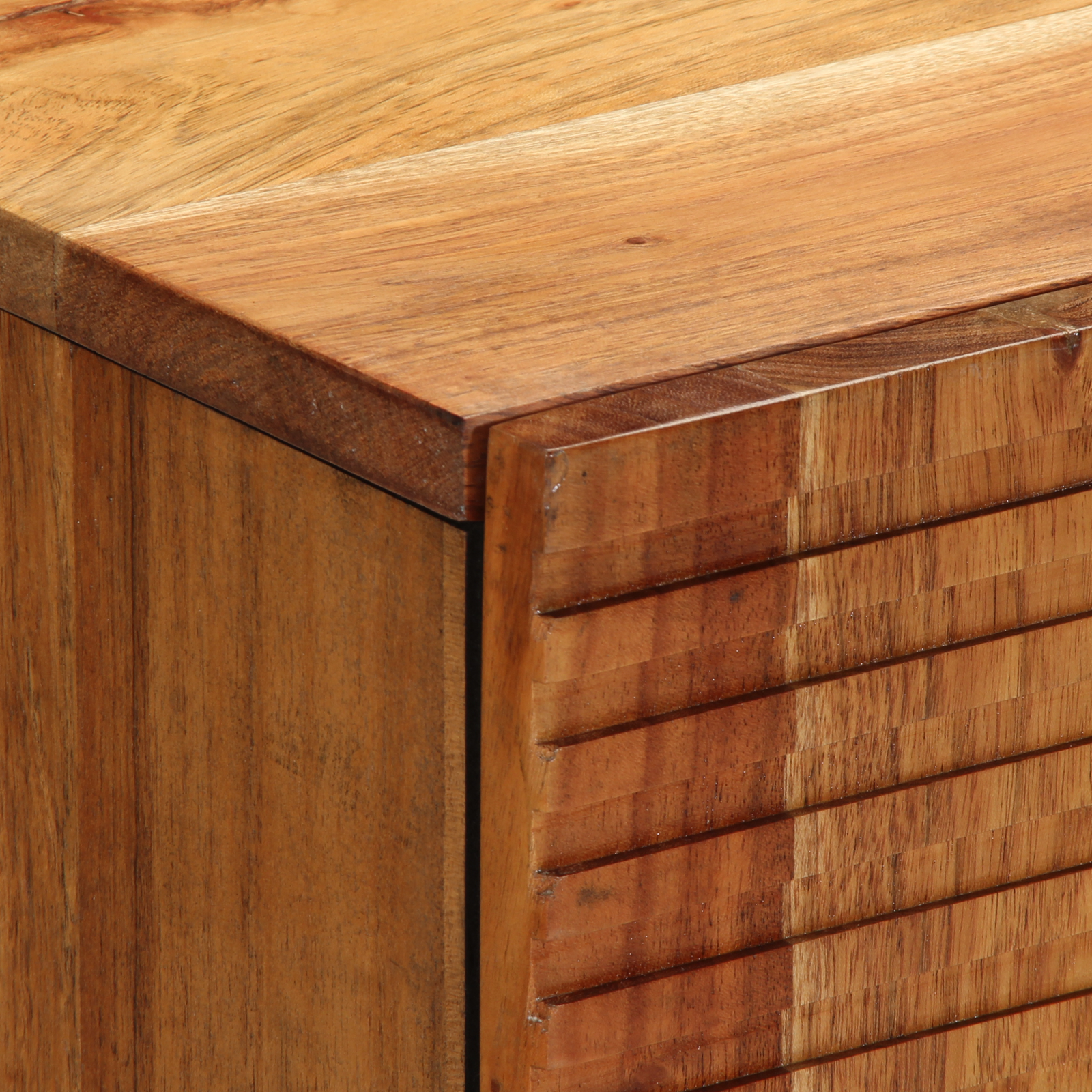 Bufet 60x33x75 cm Lemn masiv de acacia GartenMobel Dekor