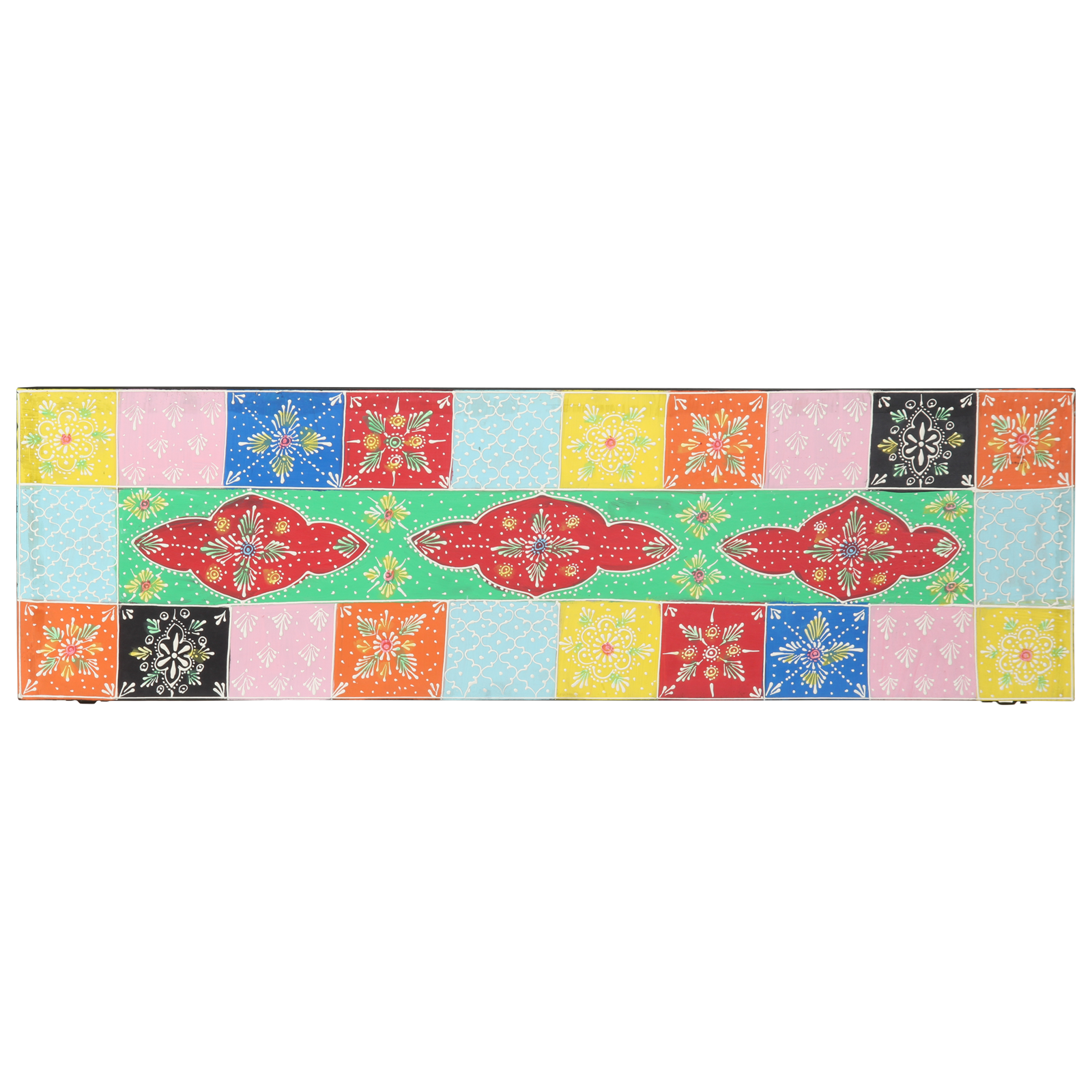 Cabinet TV Montat pe Perete Multicolor 100x30x22cm Lemn Tehnologizat GartenMobel Dekor