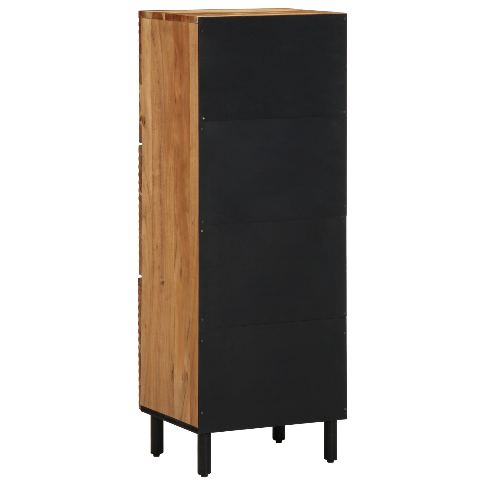 Highboard 40x33x110 cm Lemn masiv de acacia GartenMobel Dekor