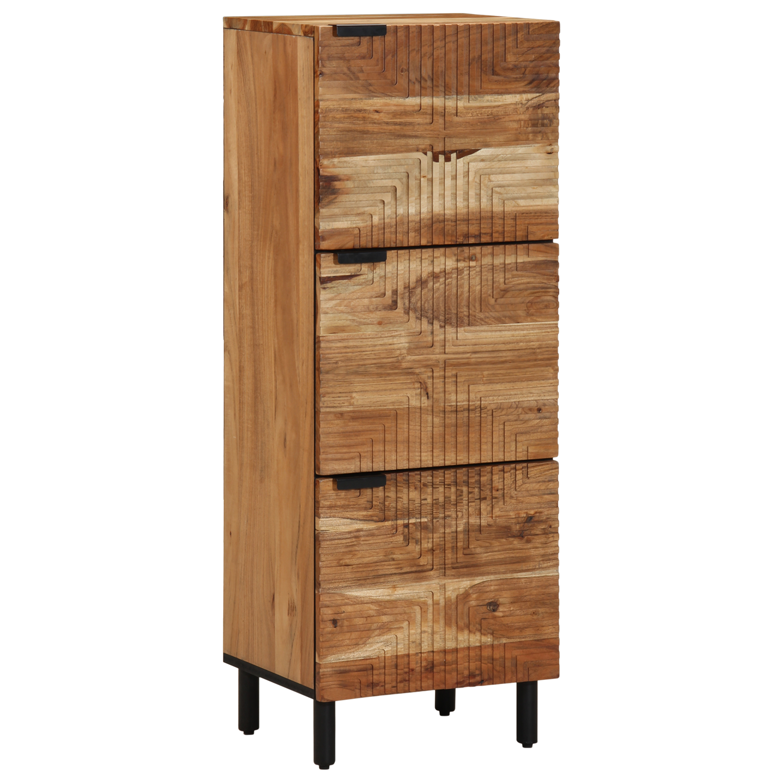 Highboard 40x33x110 cm Lemn masiv de acacia GartenMobel Dekor