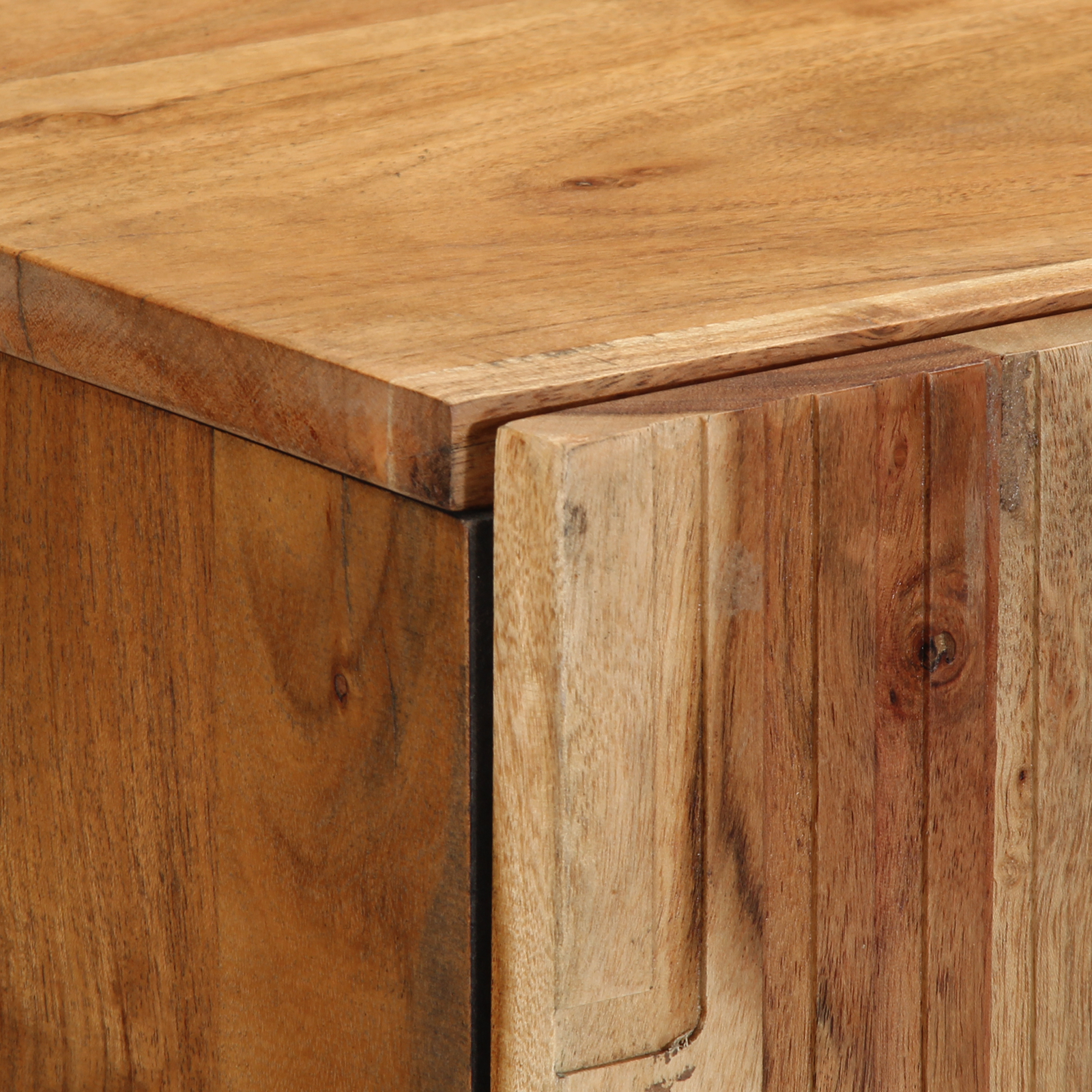 Highboard 60x33x100 cm Lemn Masiv de Acacia GartenMobel Dekor