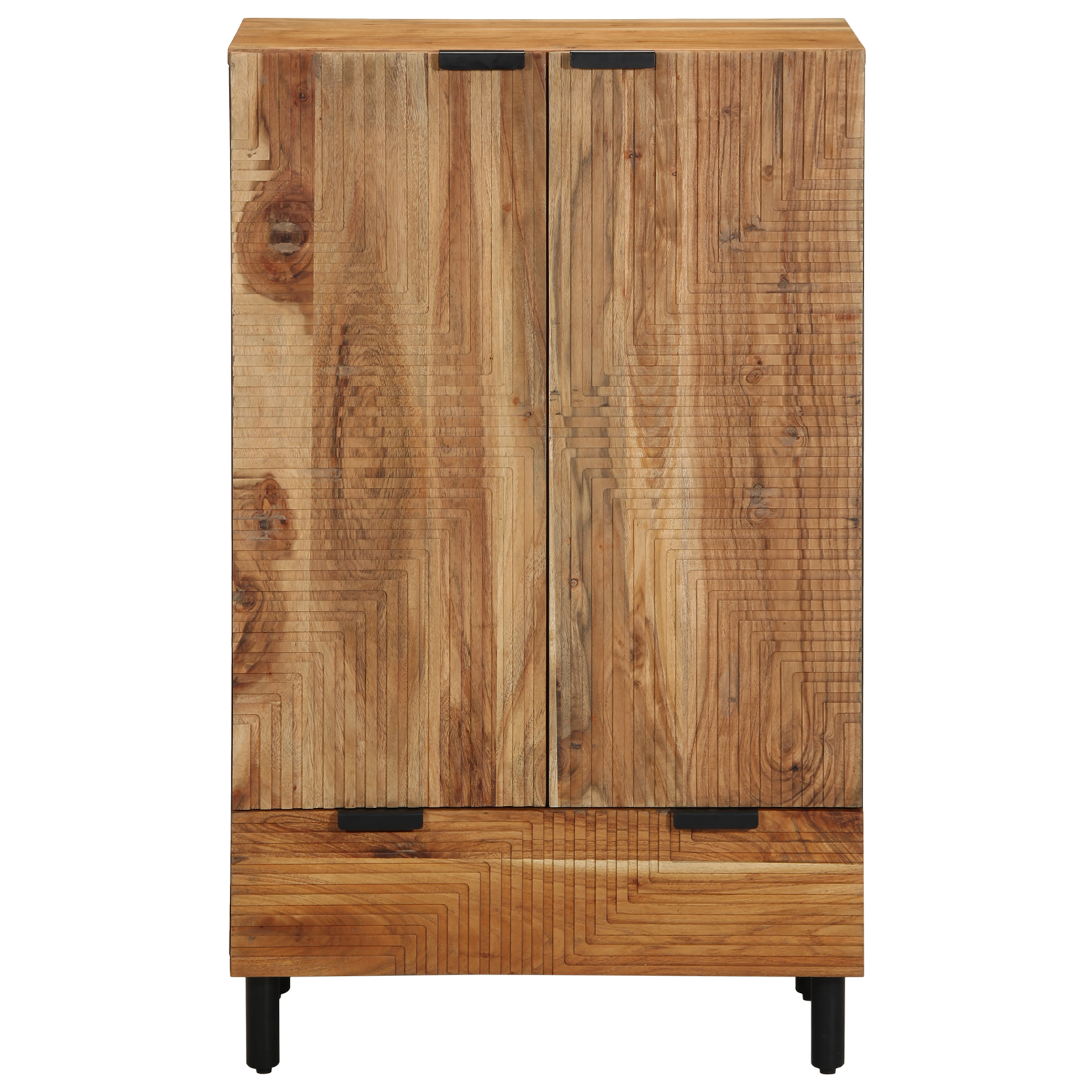 Highboard 60x33x100 cm Lemn Masiv de Acacia GartenMobel Dekor