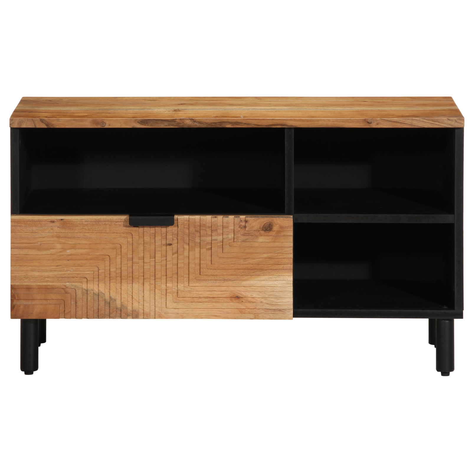 Mobilier TV 80x33,5x46 cm Lemn solid de acacia GartenMobel Dekor