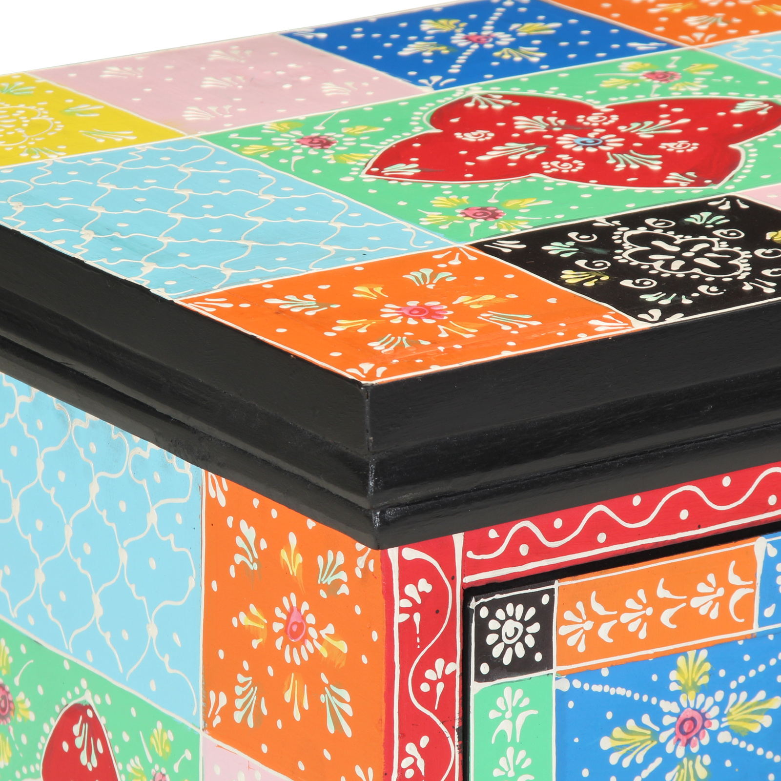 Noptieră Multicolor 40x35x45 cm Lemn Stratificat GartenMobel Dekor