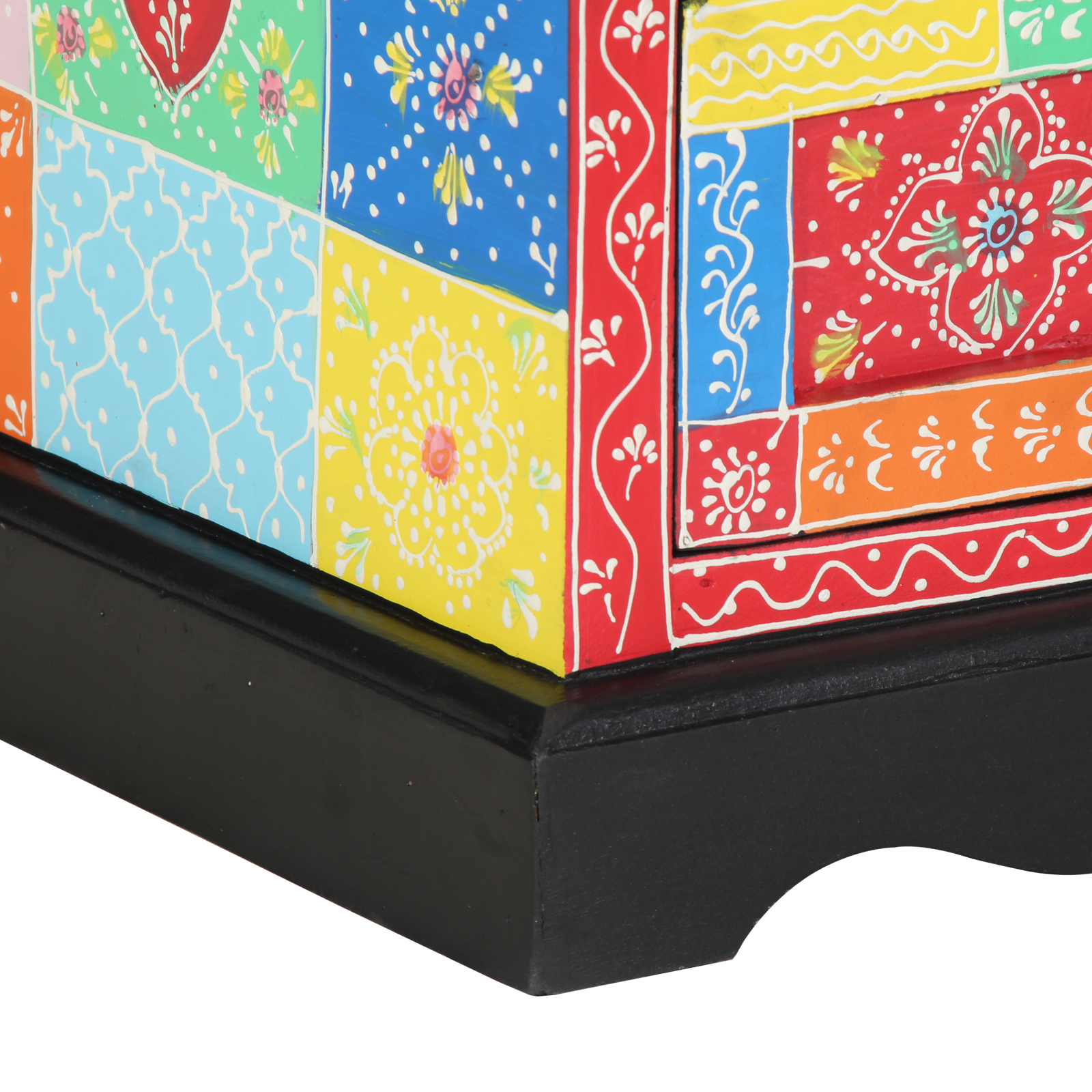 Noptieră Multicolor 40x35x45 cm Lemn Stratificat GartenMobel Dekor