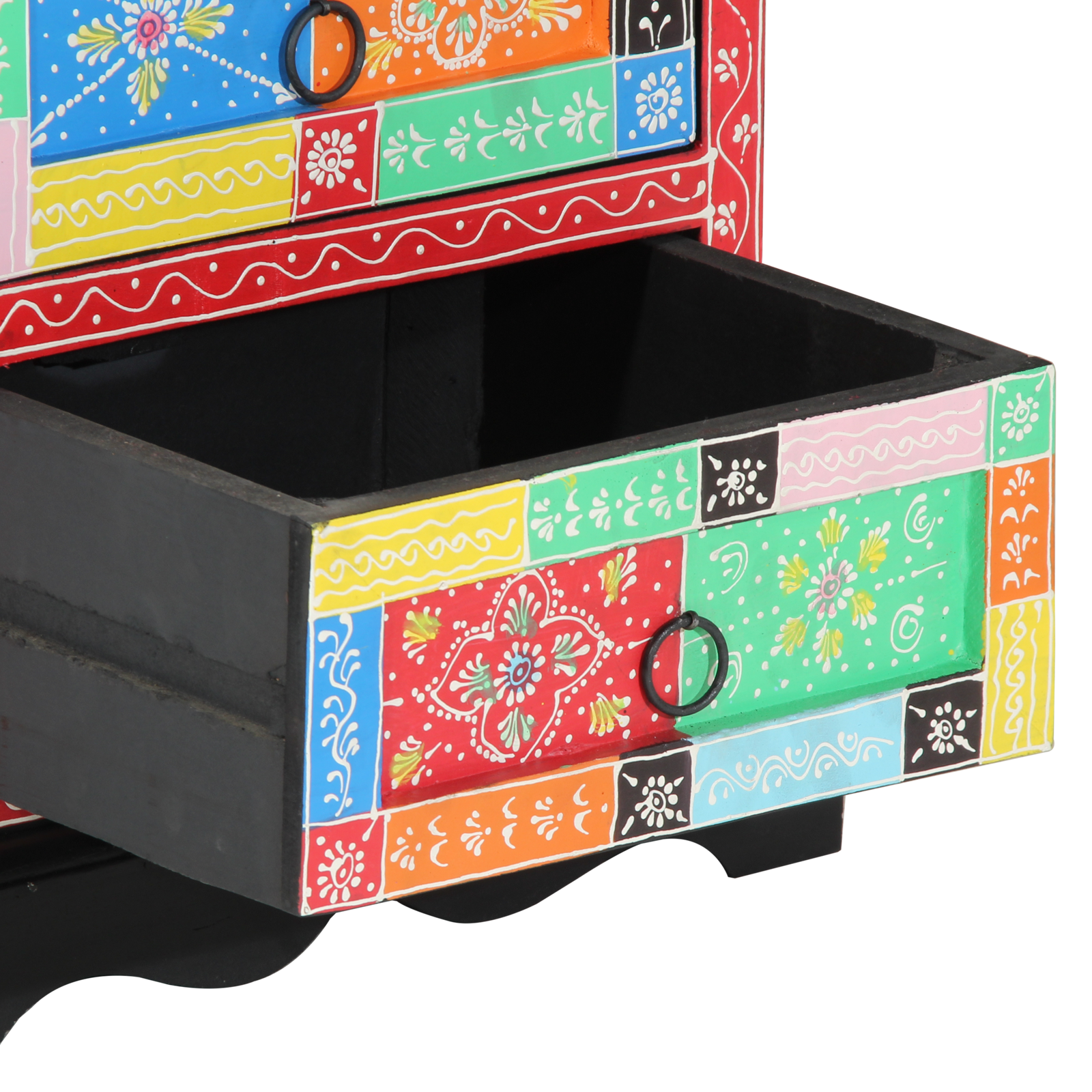 Noptieră Multicolor 40x35x45 cm Lemn Stratificat GartenMobel Dekor