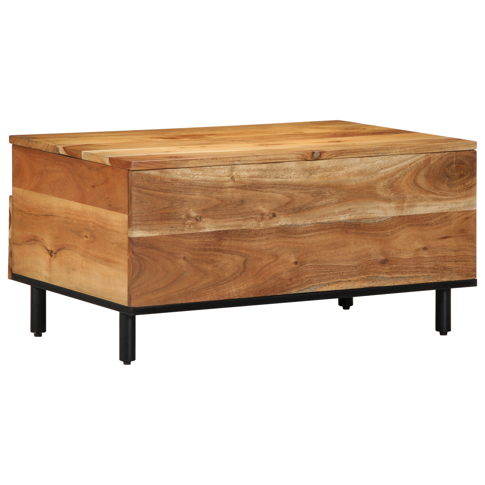 Masă de cafea  80x54x40 cm din lemn masiv de acacia GartenMobel Dekor