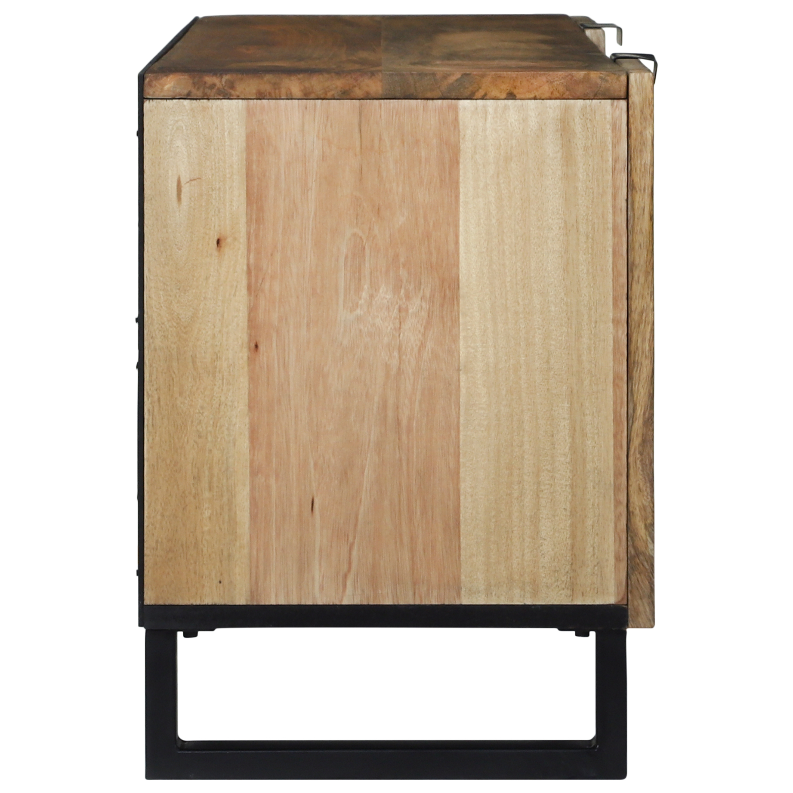 Cabinet TV 105x33.5x46 cm Lemn Masiv de Mango și Lemn Îngenunchiat GartenMobel Dekor