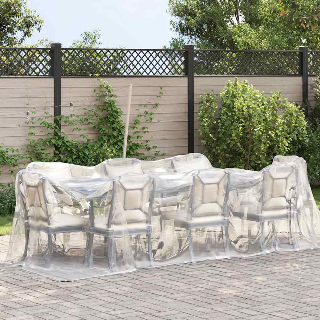 Prelata transparenta cu ochiuri 2x5 m polietilena GartenMobel Dekor