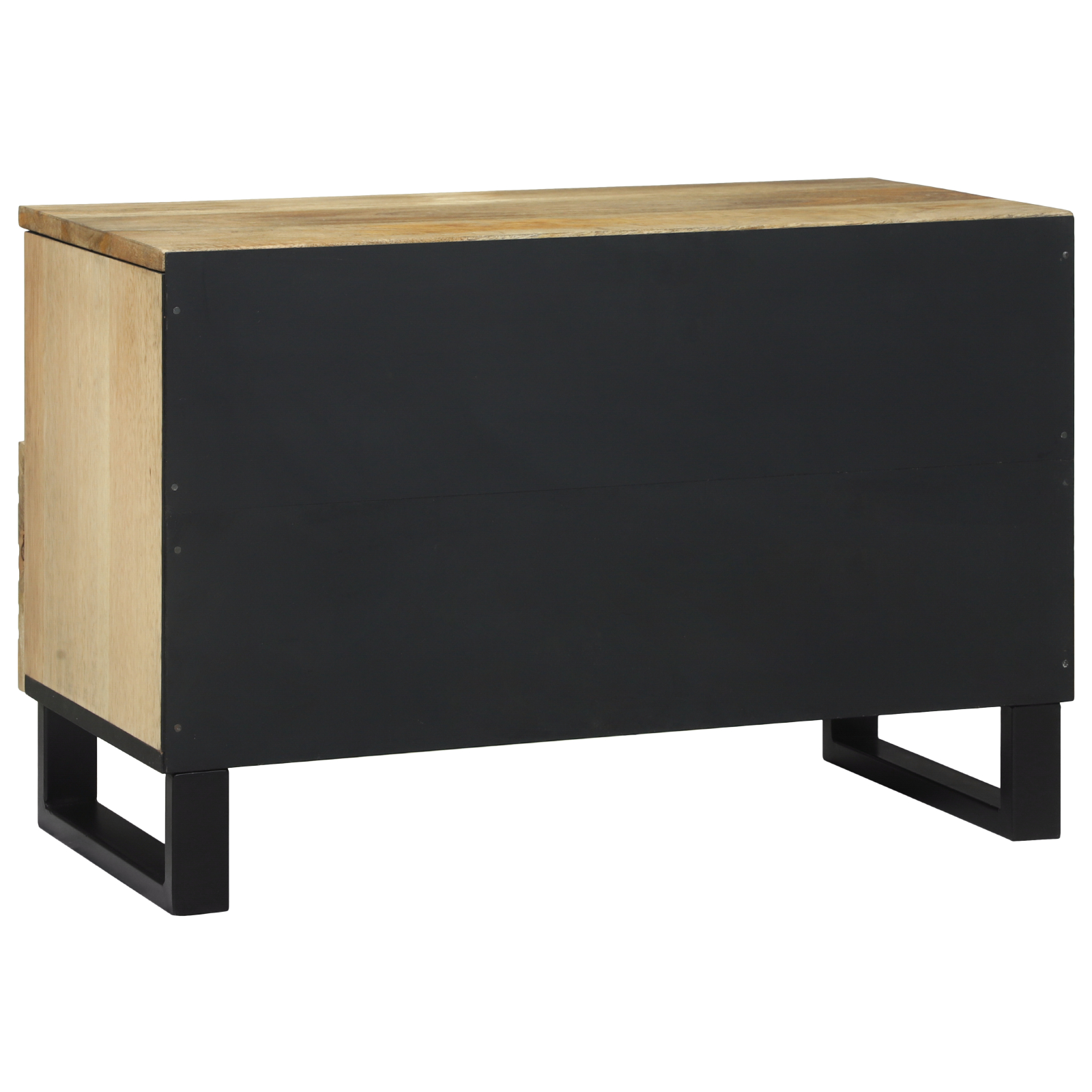 Sertar pentru TV 70x33.5x46 cm Lemn Masiv de Mango GartenMobel Dekor