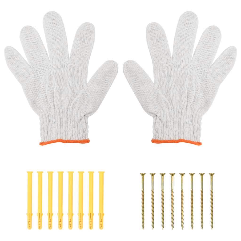 Suporturi rafturi, 4 buc., 30x2,5x15,5 cm argintiu oțel inox. GartenMobel Dekor