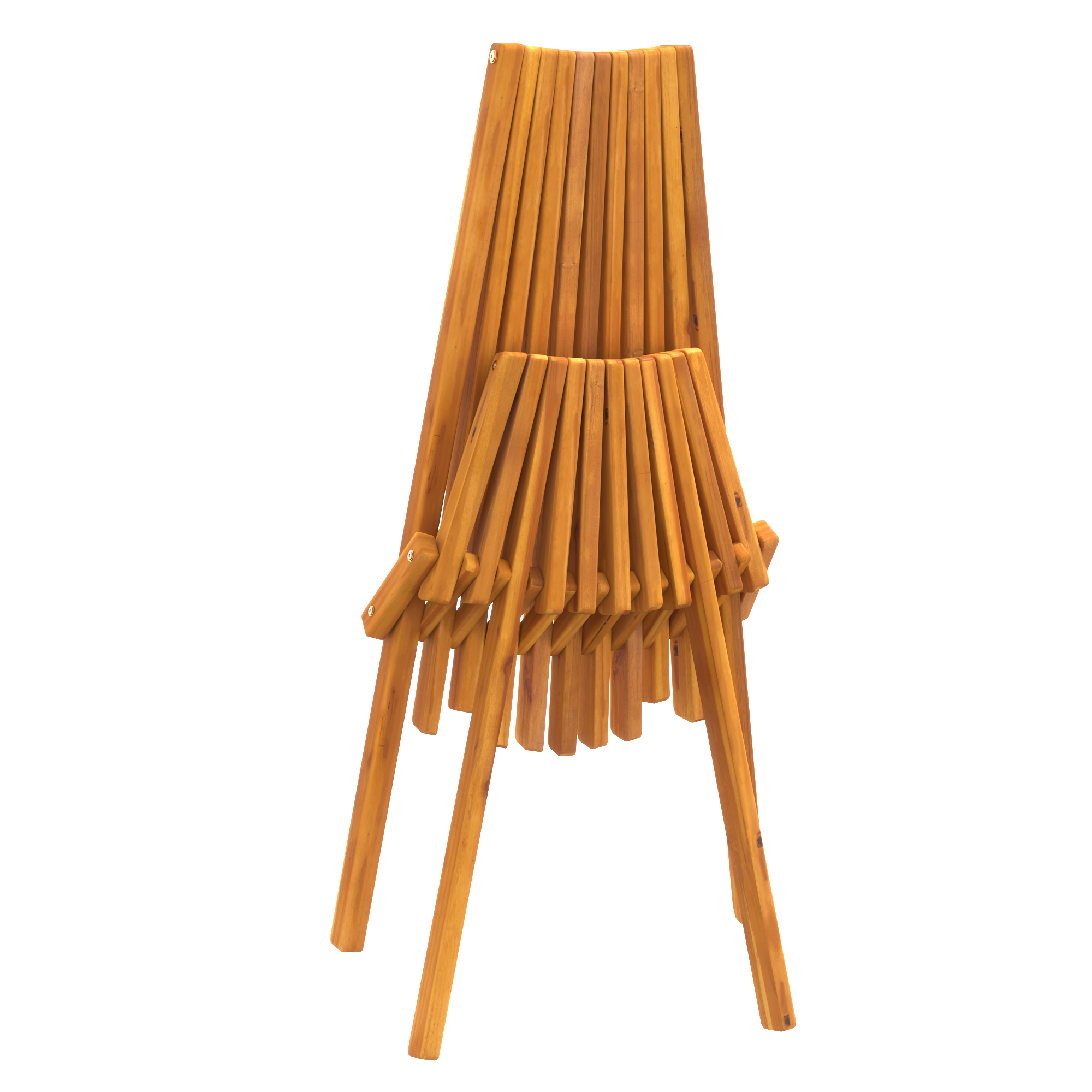 Scaune de Grădină Pliante 2 pcs Lemn de Acacia GartenMobel Dekor
