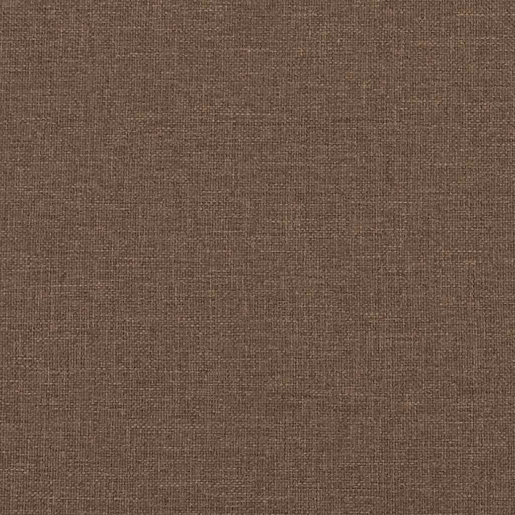 Canapea cu 2 locuri, maro, 120 cm, material textil GartenMobel Dekor