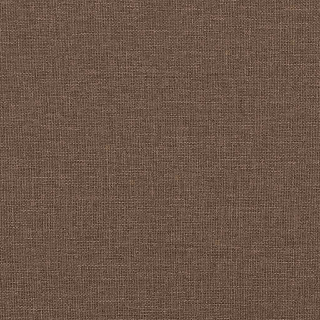 Canapea cu 2 locuri, maro, 140 cm, material textil GartenMobel Dekor