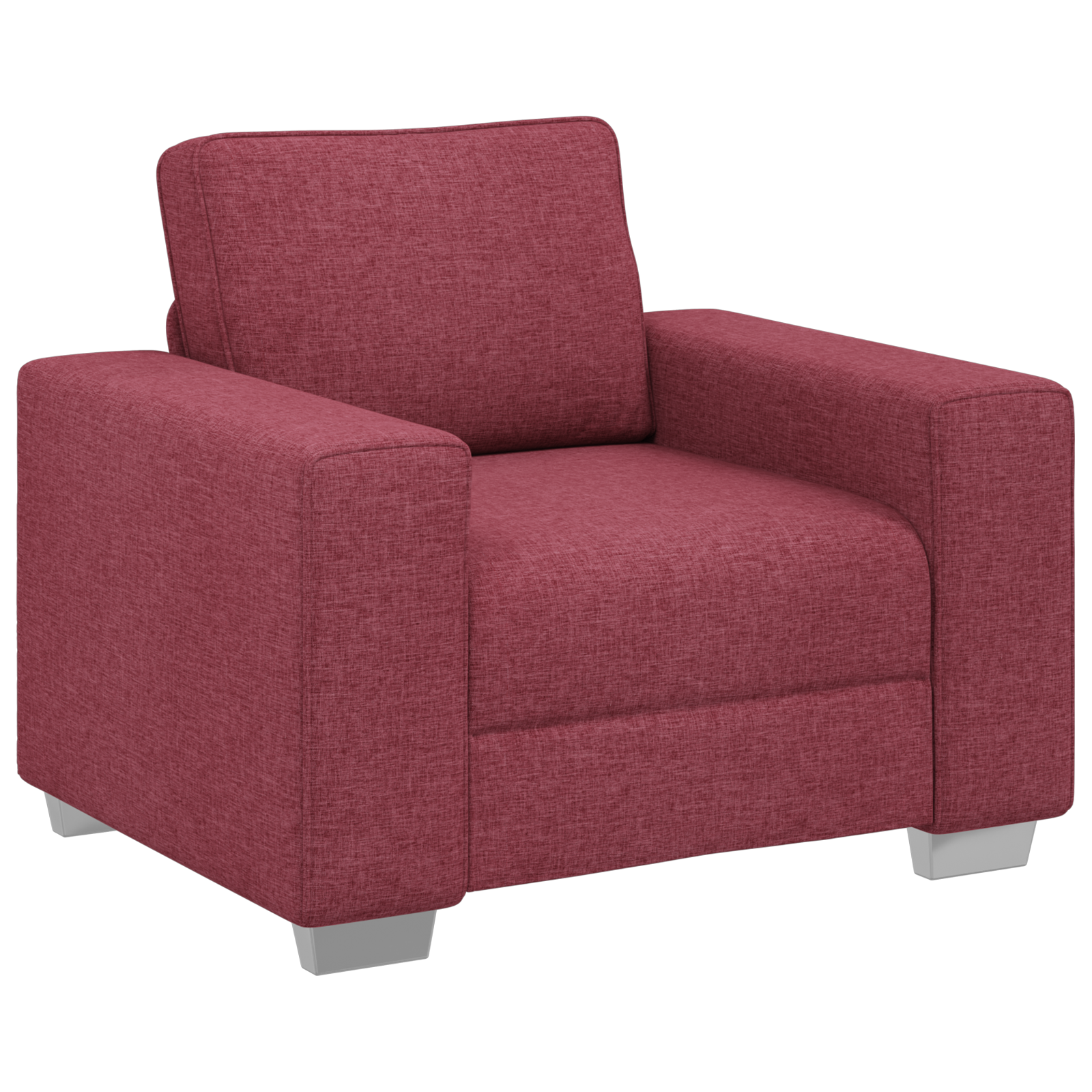 Fotoliu  Roșu Vin 59 cm Material Textil GartenMobel Dekor