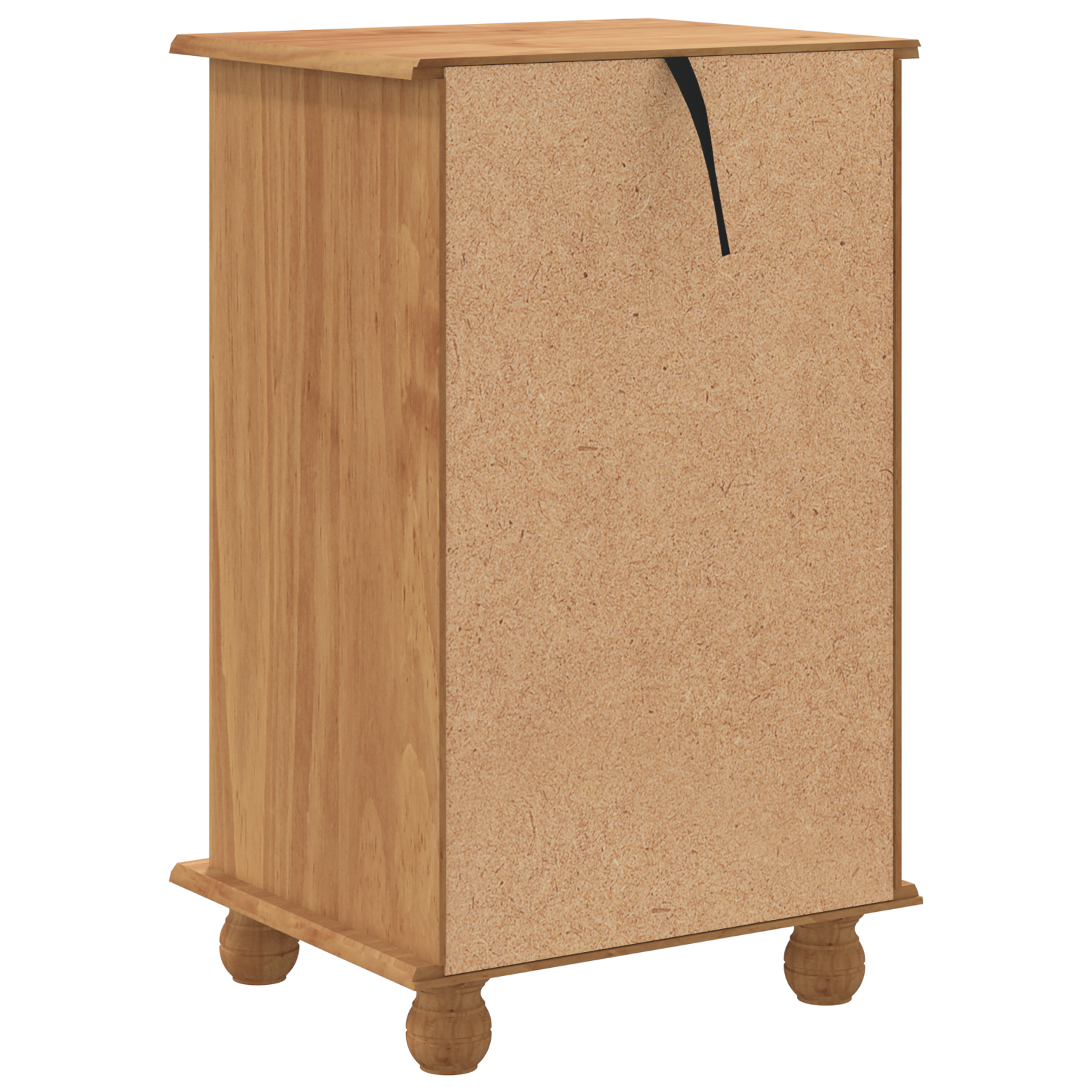 Comodă cu sertare 'ASKIM'Maro Honey 45.8x40x79 cm Lemn solid Pin GartenMobel Dekor