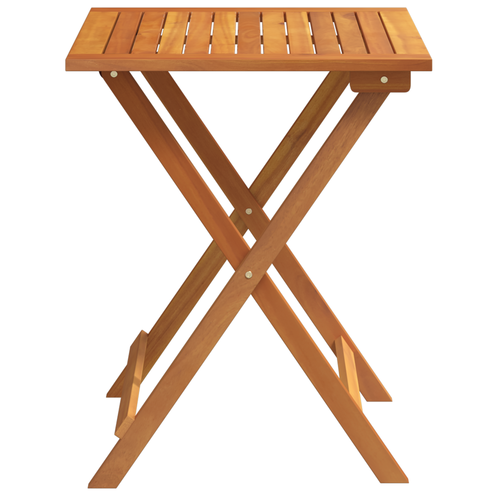 Masă de grădină pliantă Pătrată 60x60x72 cm Lemn masiv Acacia GartenMobel Dekor