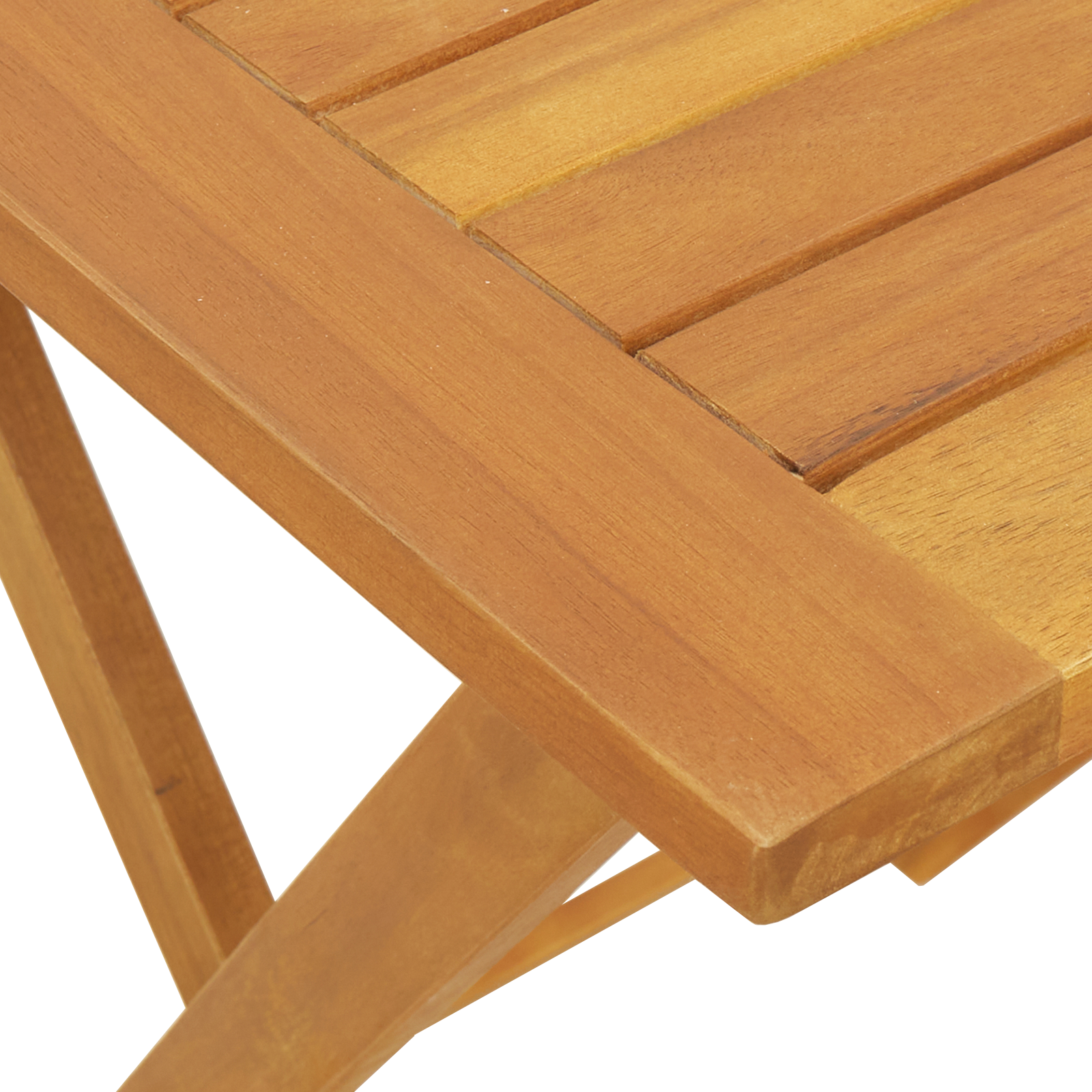 Masă de grădină pliantă Pătrată 60x60x72 cm Lemn masiv Acacia GartenMobel Dekor