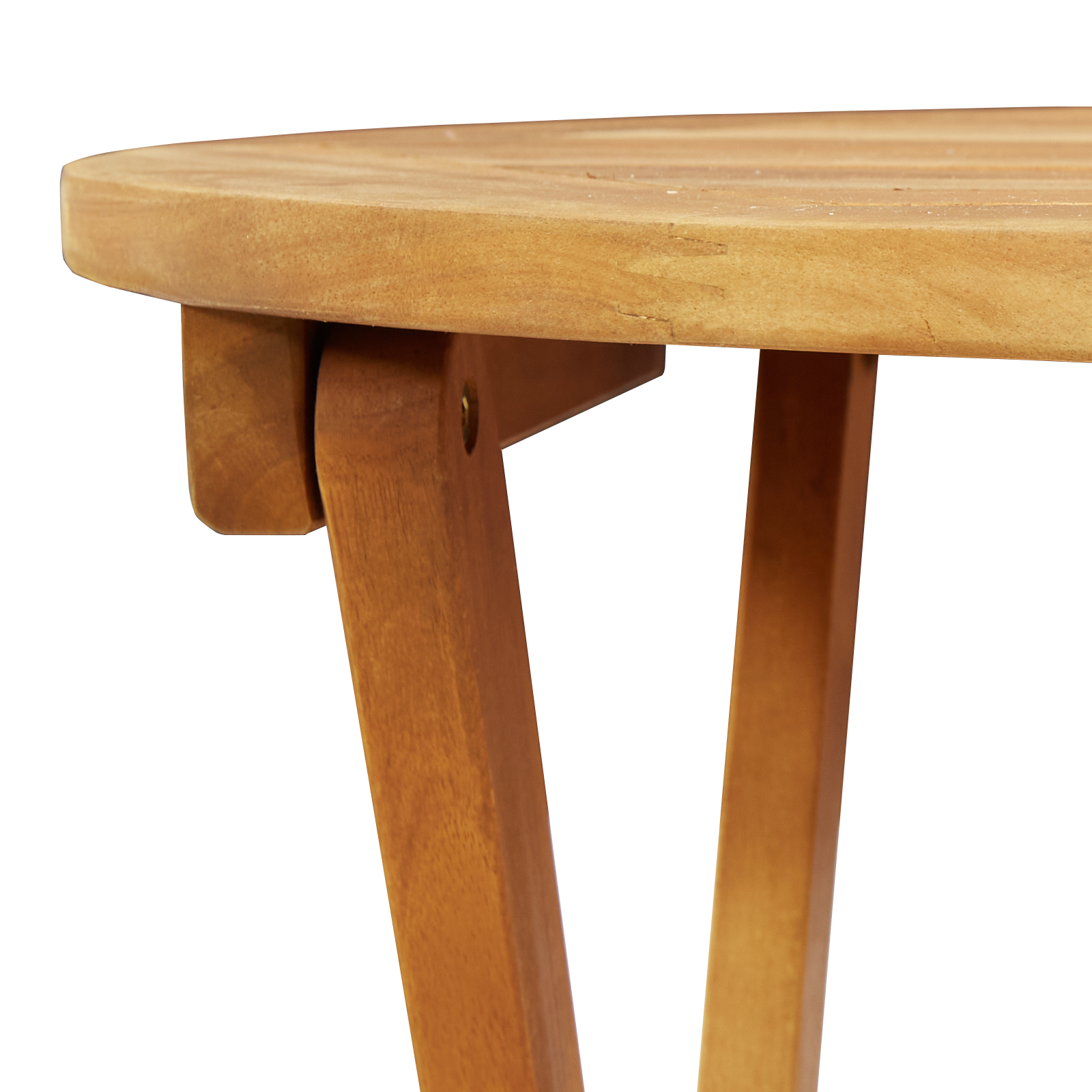 Masă pliantă de grădină rotundă Ø60x72 cm Lemn solid de acacia GartenMobel Dekor