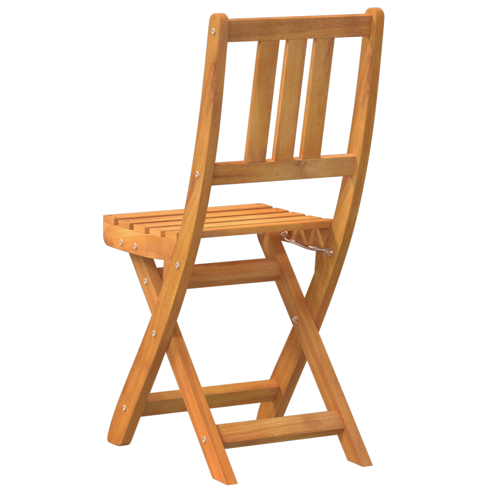 Set de 2 scaune pliabile de grădină 36x46x85 cm Lemn masiv de Acacia GartenMobel Dekor