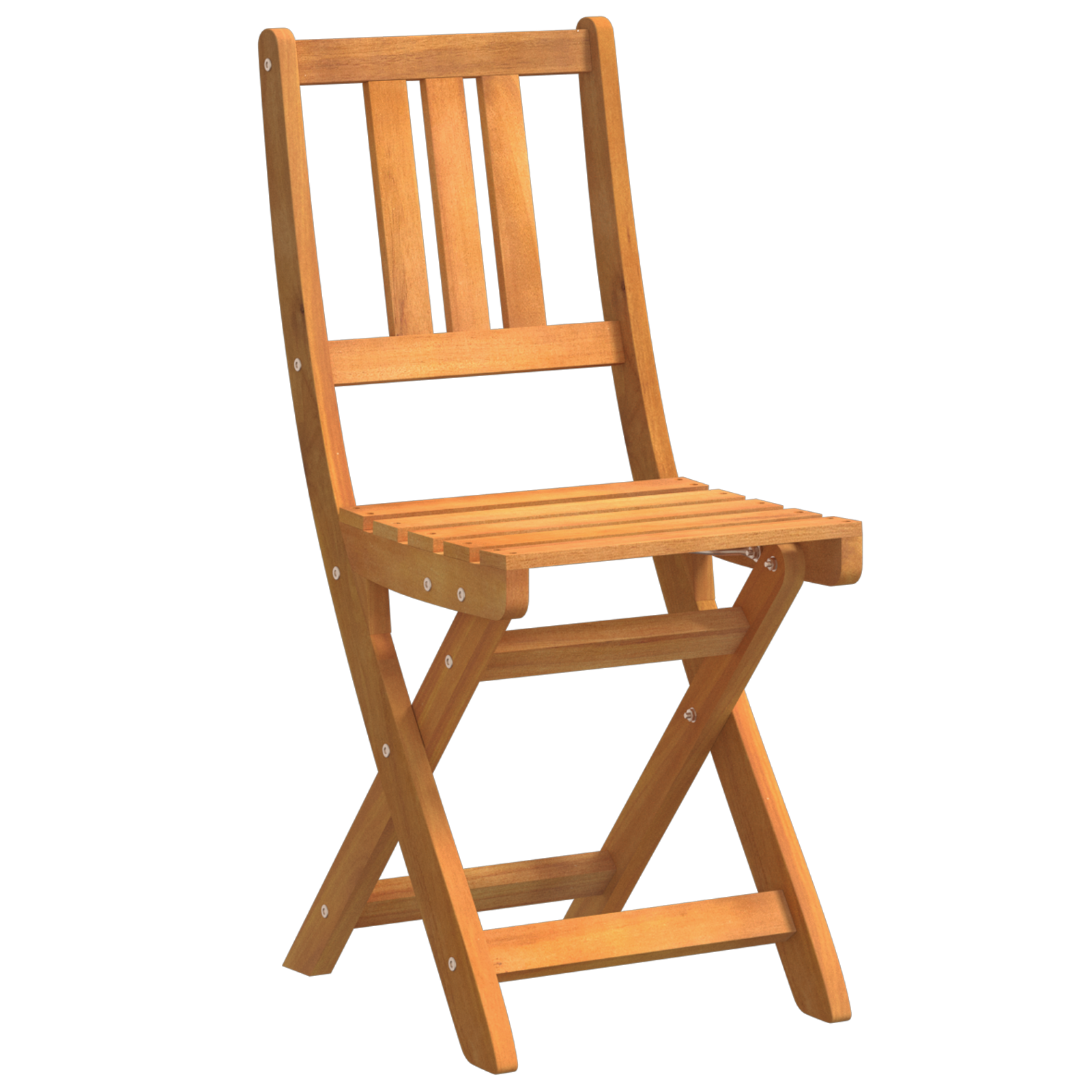 Set de 2 scaune pliabile de grădină 36x46x85 cm Lemn masiv de Acacia GartenMobel Dekor