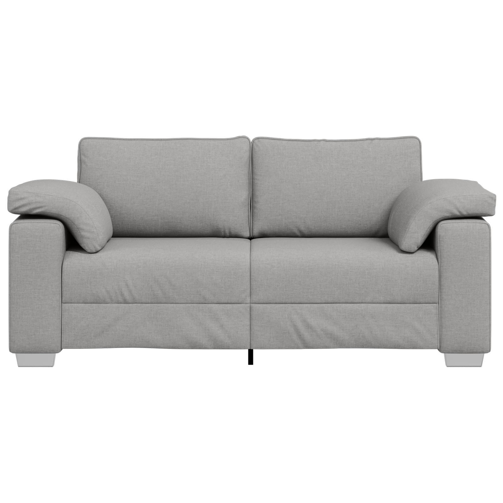 Canapea tip loveseat , Gri nor, 140 cm, Fabric GartenMobel Dekor