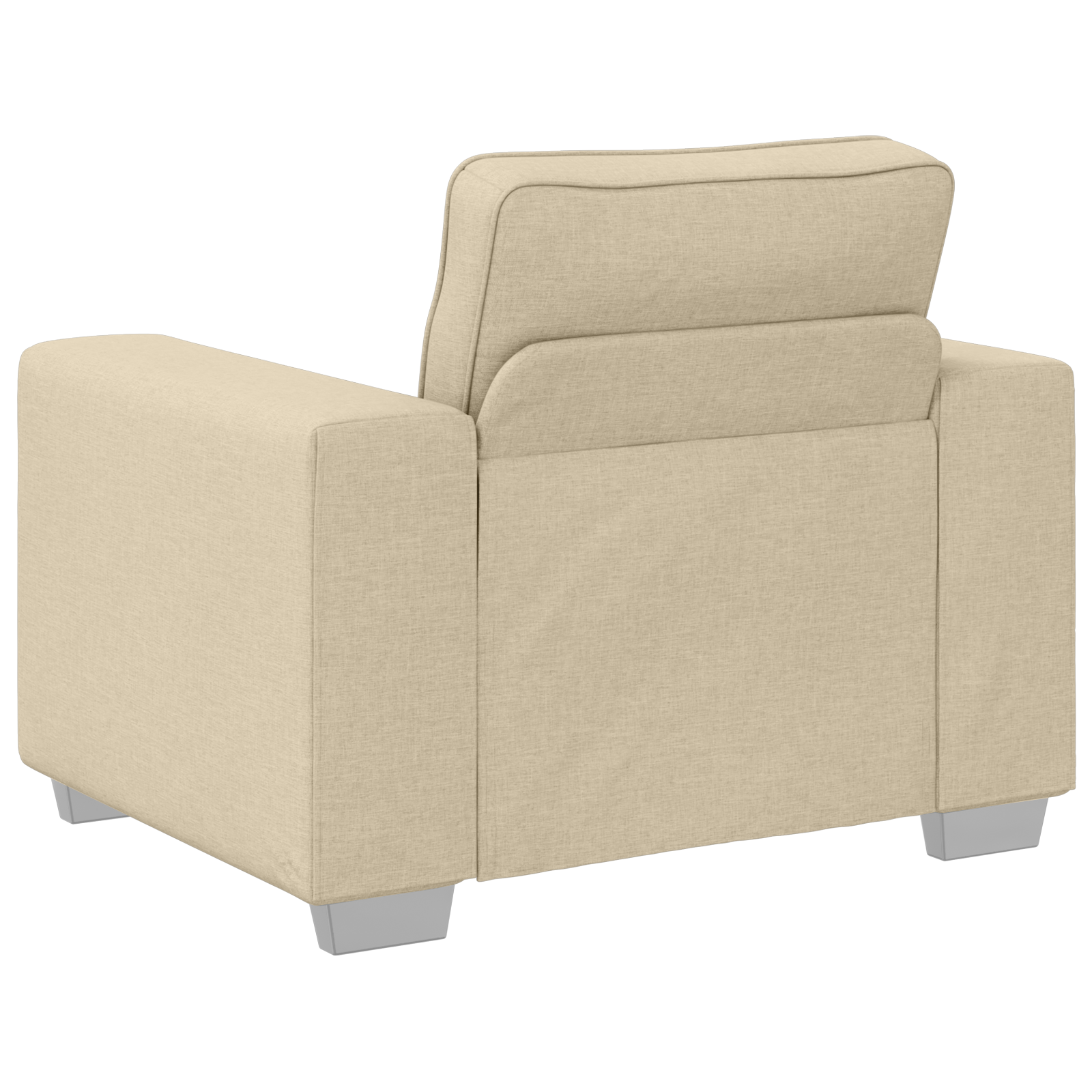 Fotoliu  Crem 59 cm, din material textil GartenMobel Dekor