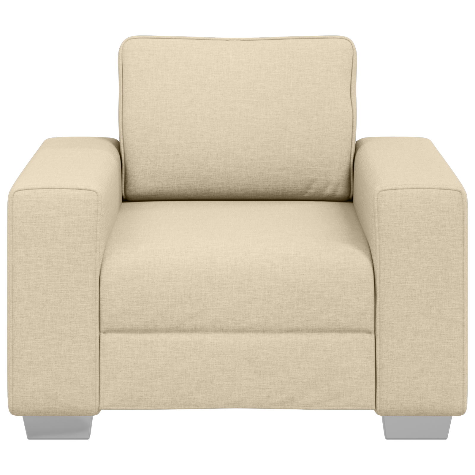 Fotoliu  Crem 59 cm, din material textil GartenMobel Dekor