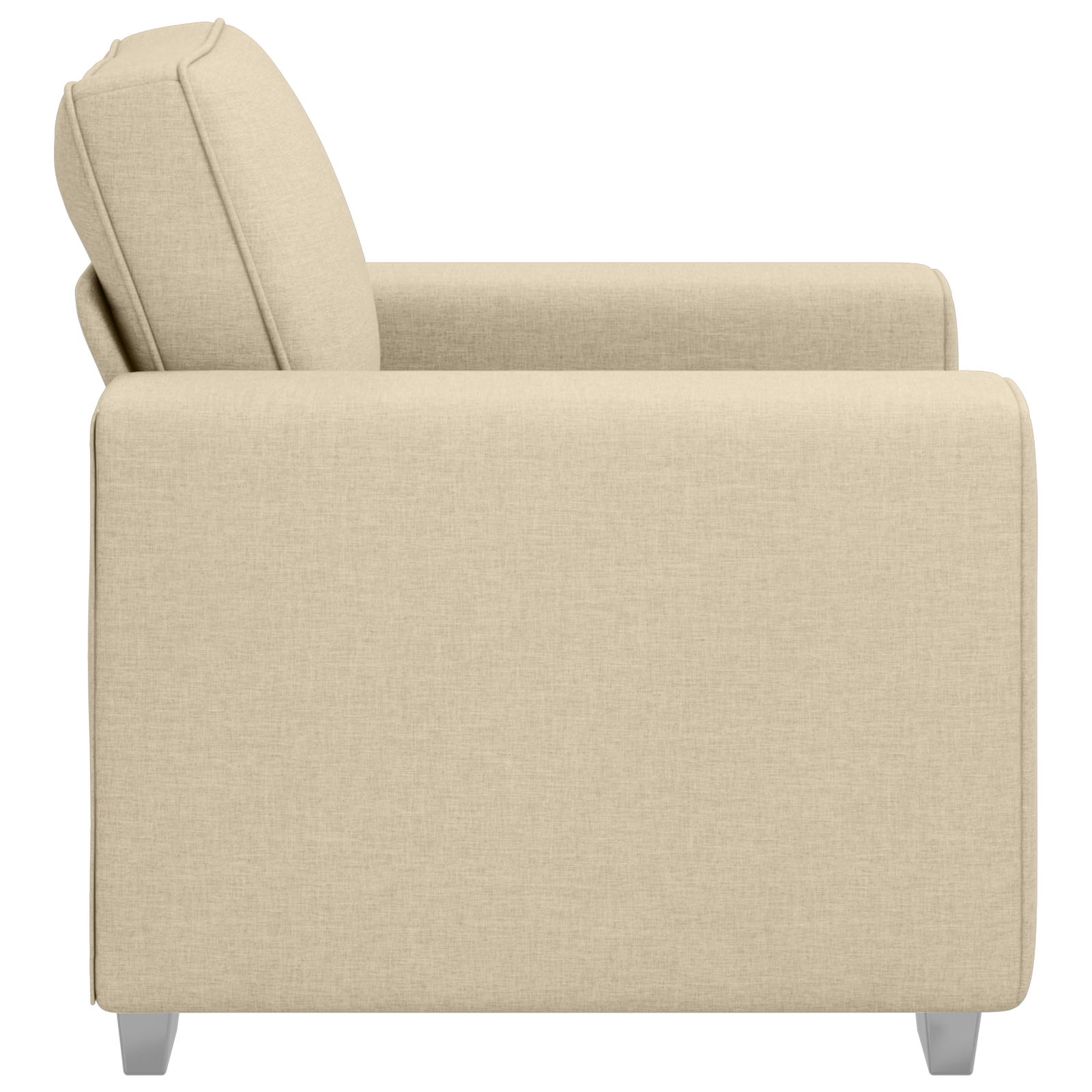 Fotoliu  Crem 59 cm, din material textil GartenMobel Dekor