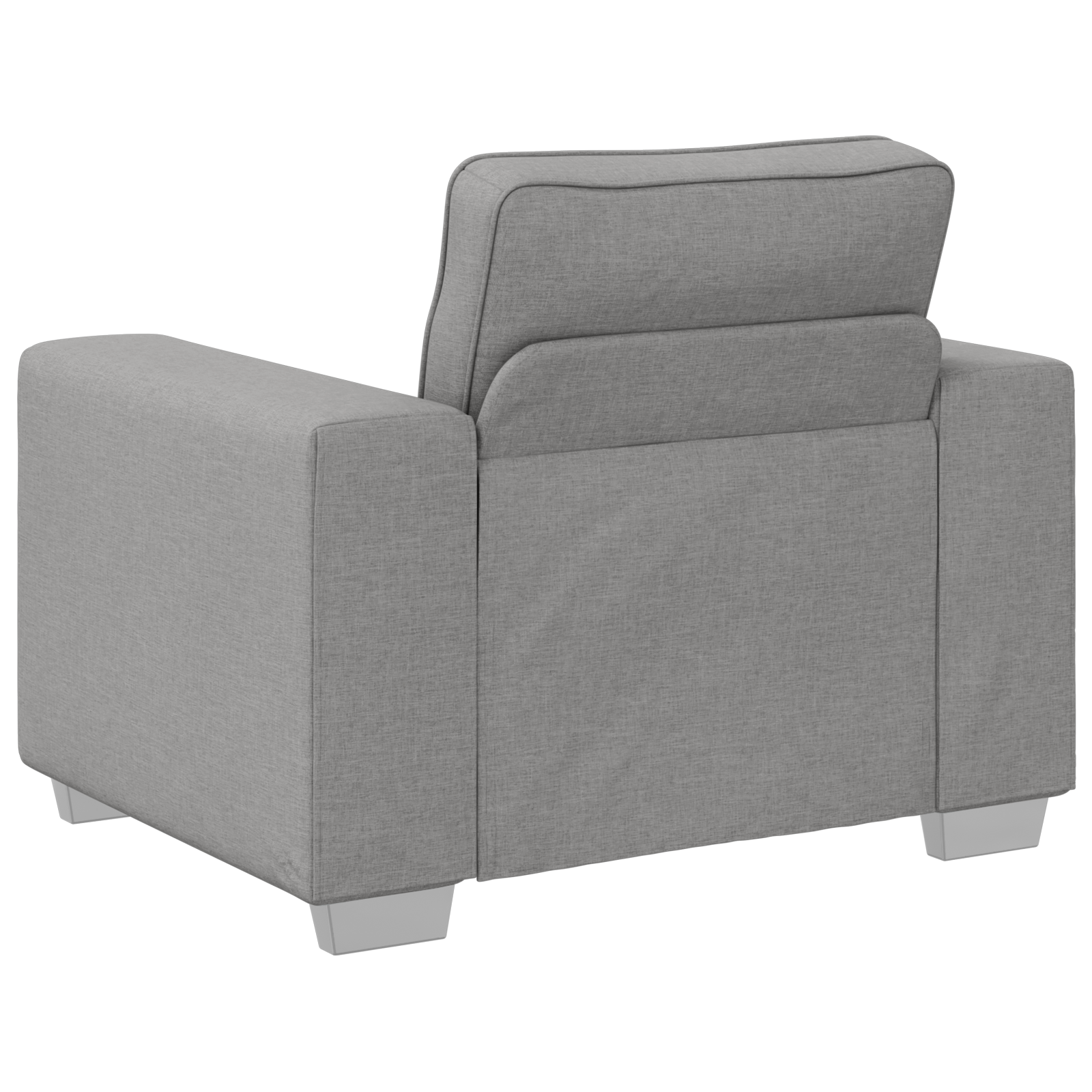 Scaun sofa  Gri nori 59 cm - Țesătură GartenMobel Dekor