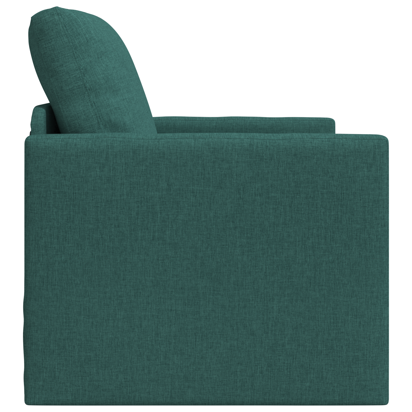 Sofa Pat 2 în 1 Verde Întunecat 74x77x81 cm Textile GartenMobel Dekor
