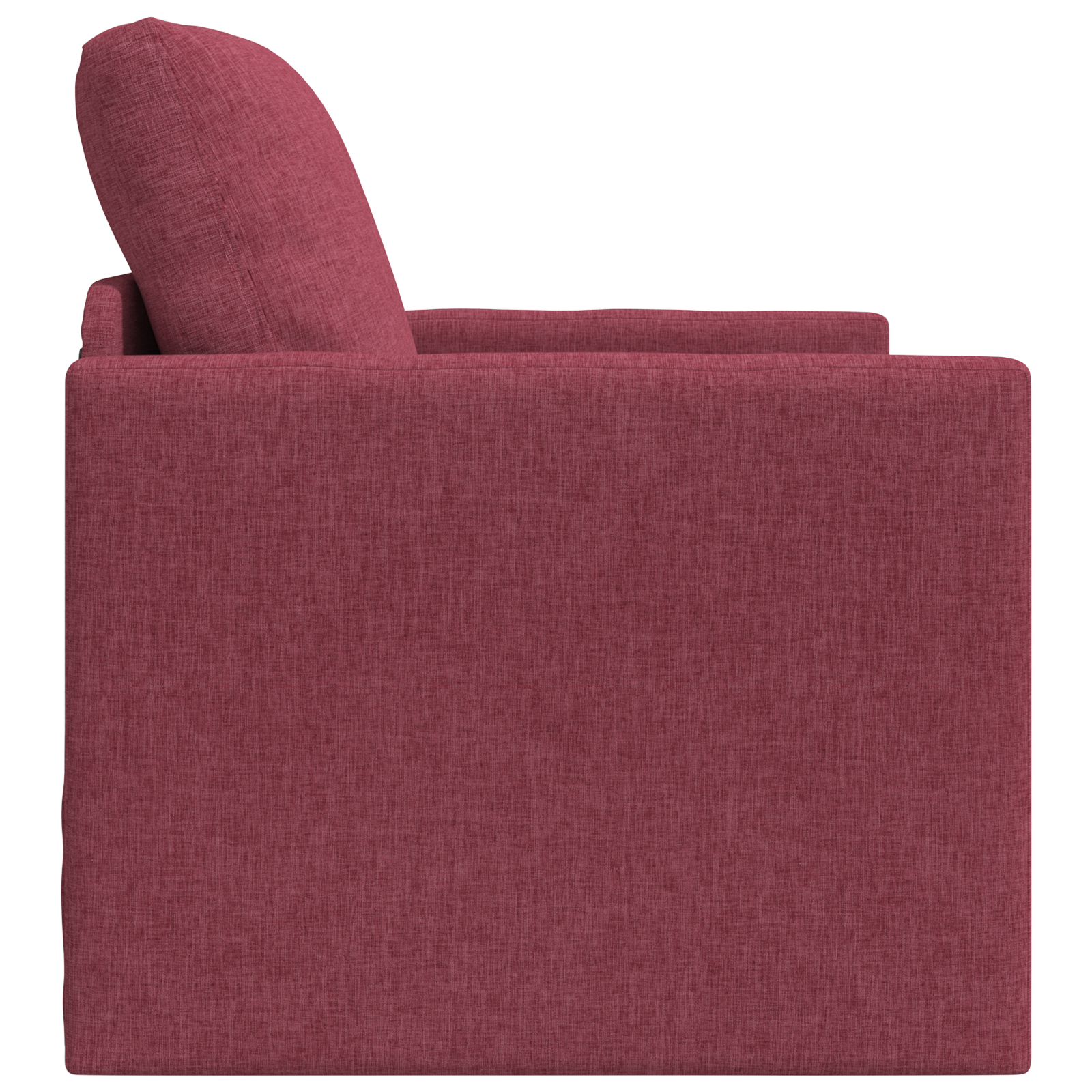 Sofa Verticală 2-în-1 Roșu Vin 74x77x81 cm Fibră Textilă GartenMobel Dekor