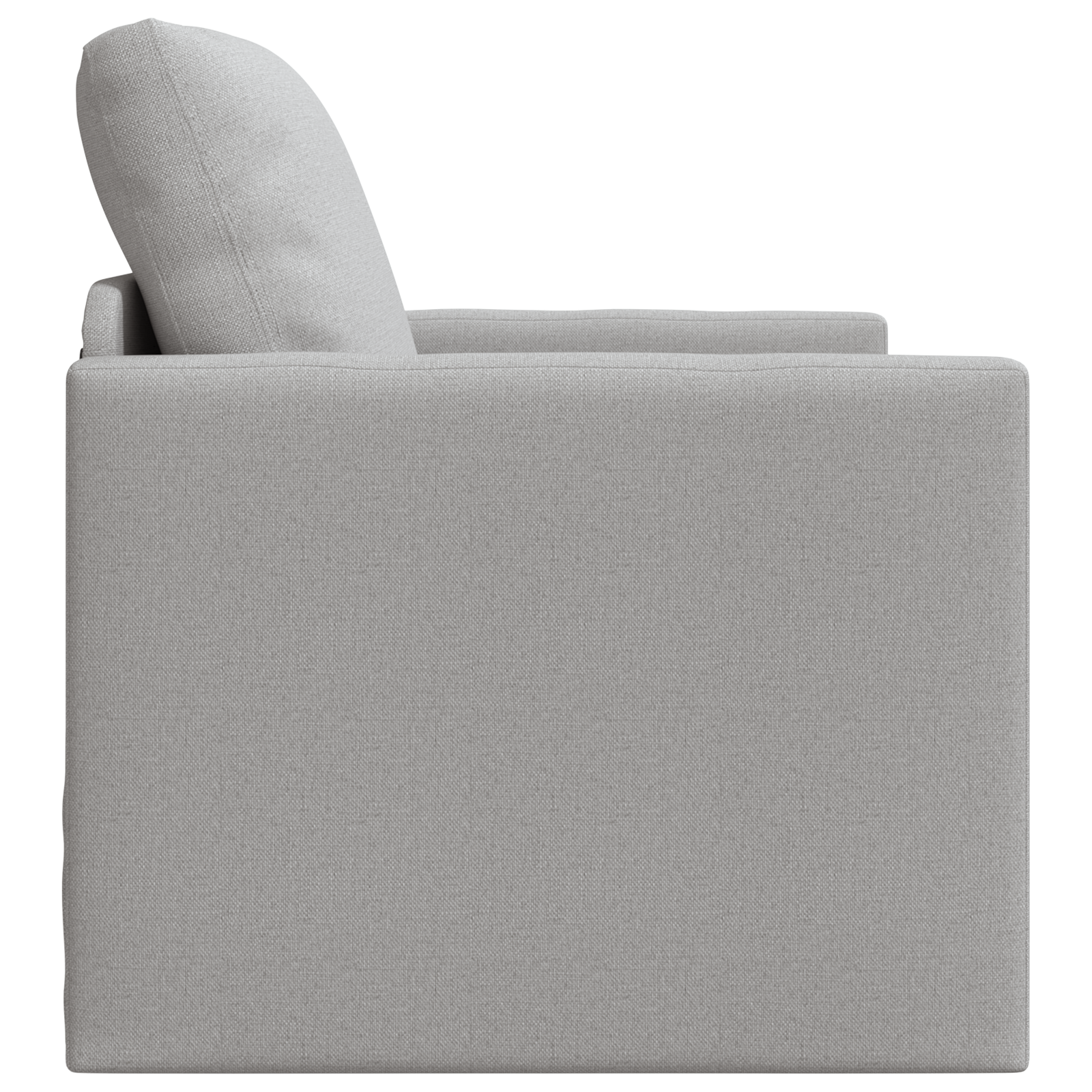 Sofa pat 2-in-1 Gri nori 74x77x81 cm Material textil GartenMobel Dekor
