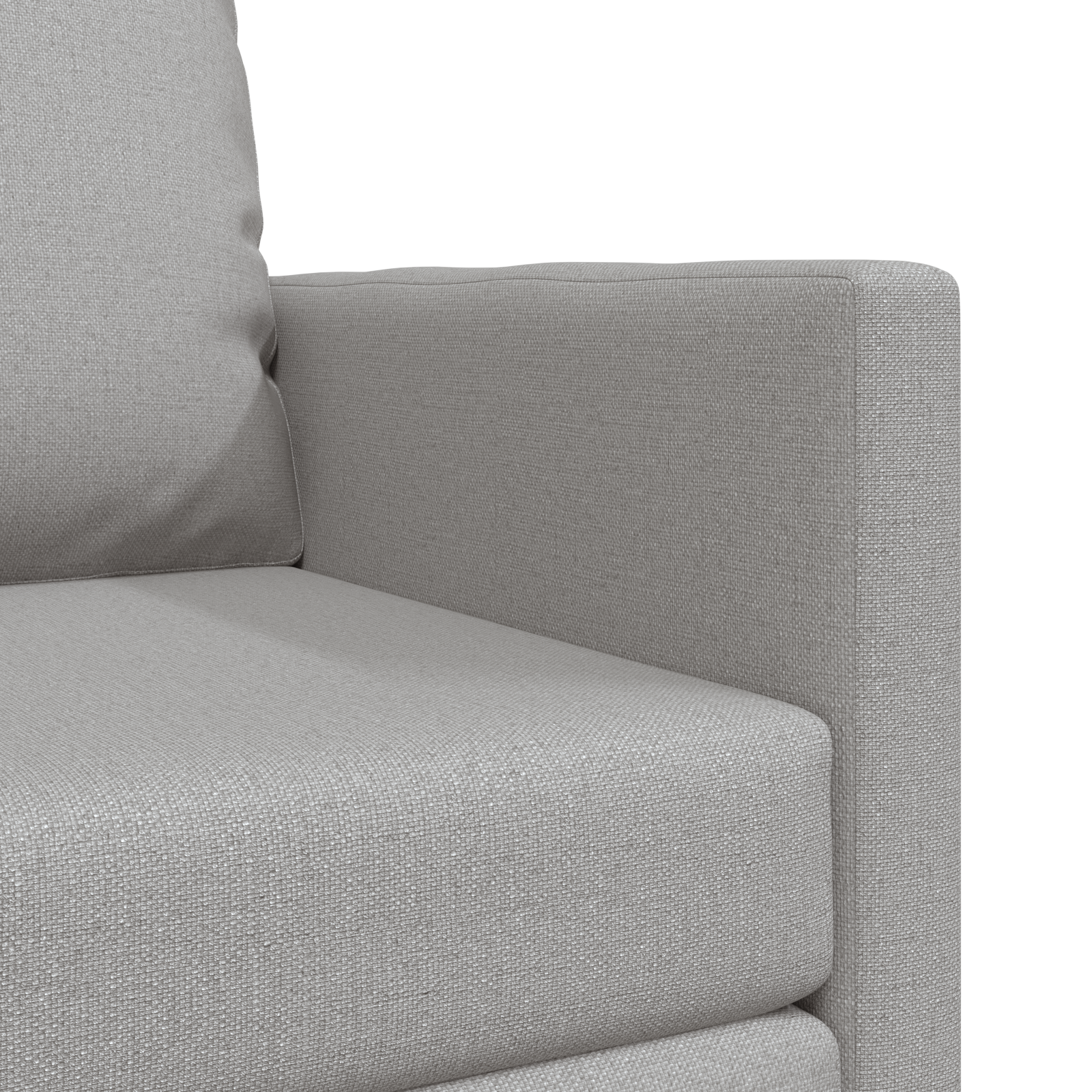 Sofa pat 2-in-1 Gri nori 74x77x81 cm Material textil GartenMobel Dekor