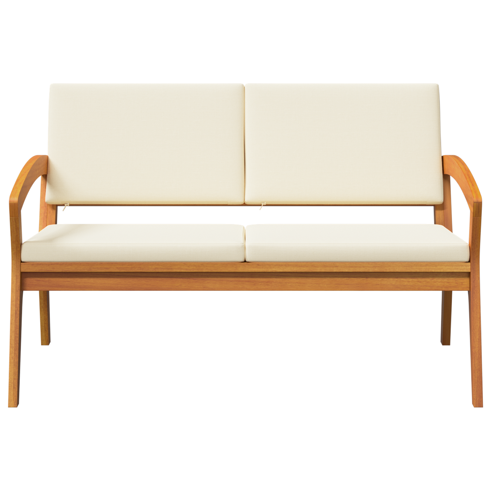 Bancă de grădină cu perne 115x70x72 cm din lemn masiv de acacia GartenMobel Dekor